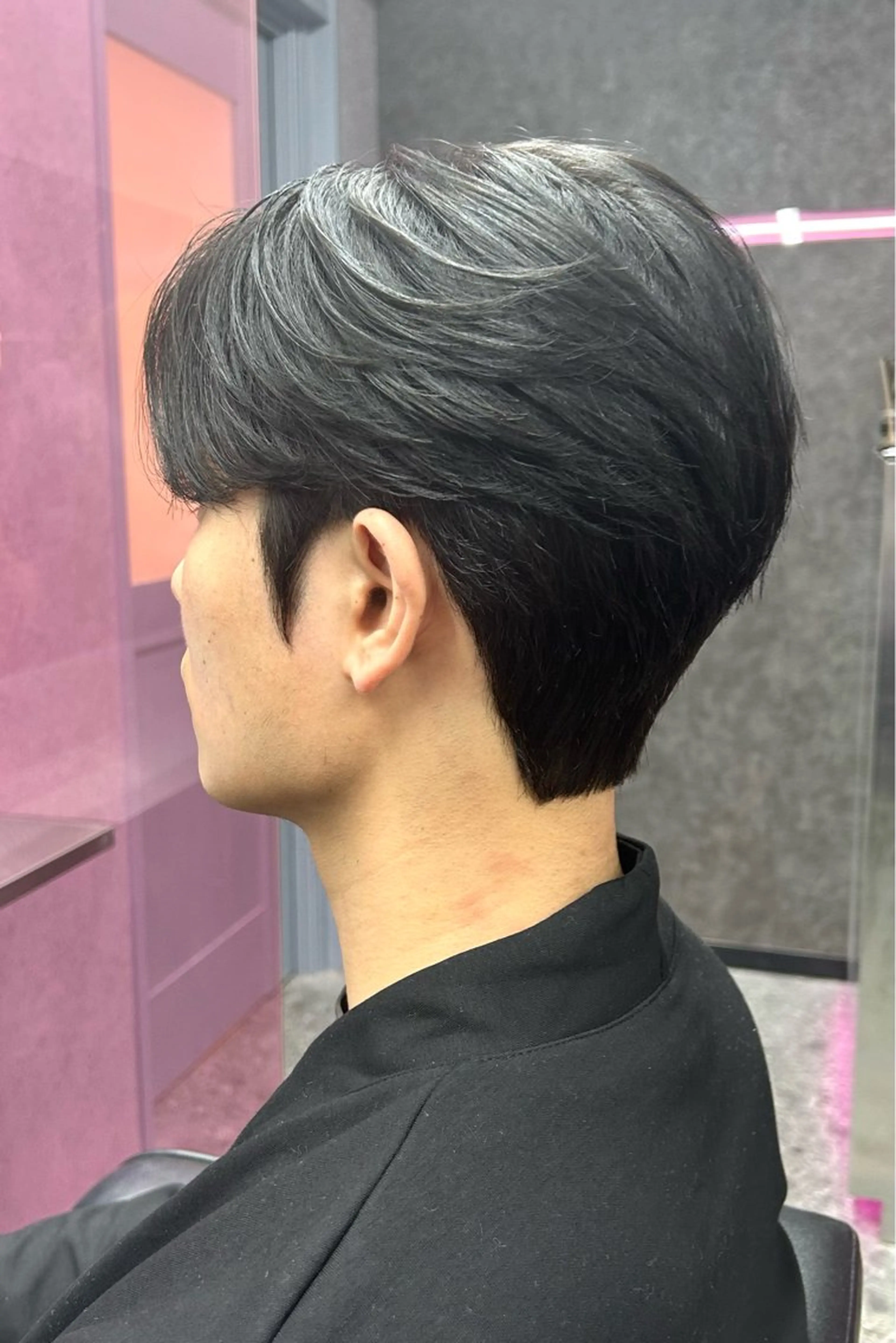 ショート パーマ メンズ カット パーマ メンズスタイリスト 前田雄輝のヘアスタイル