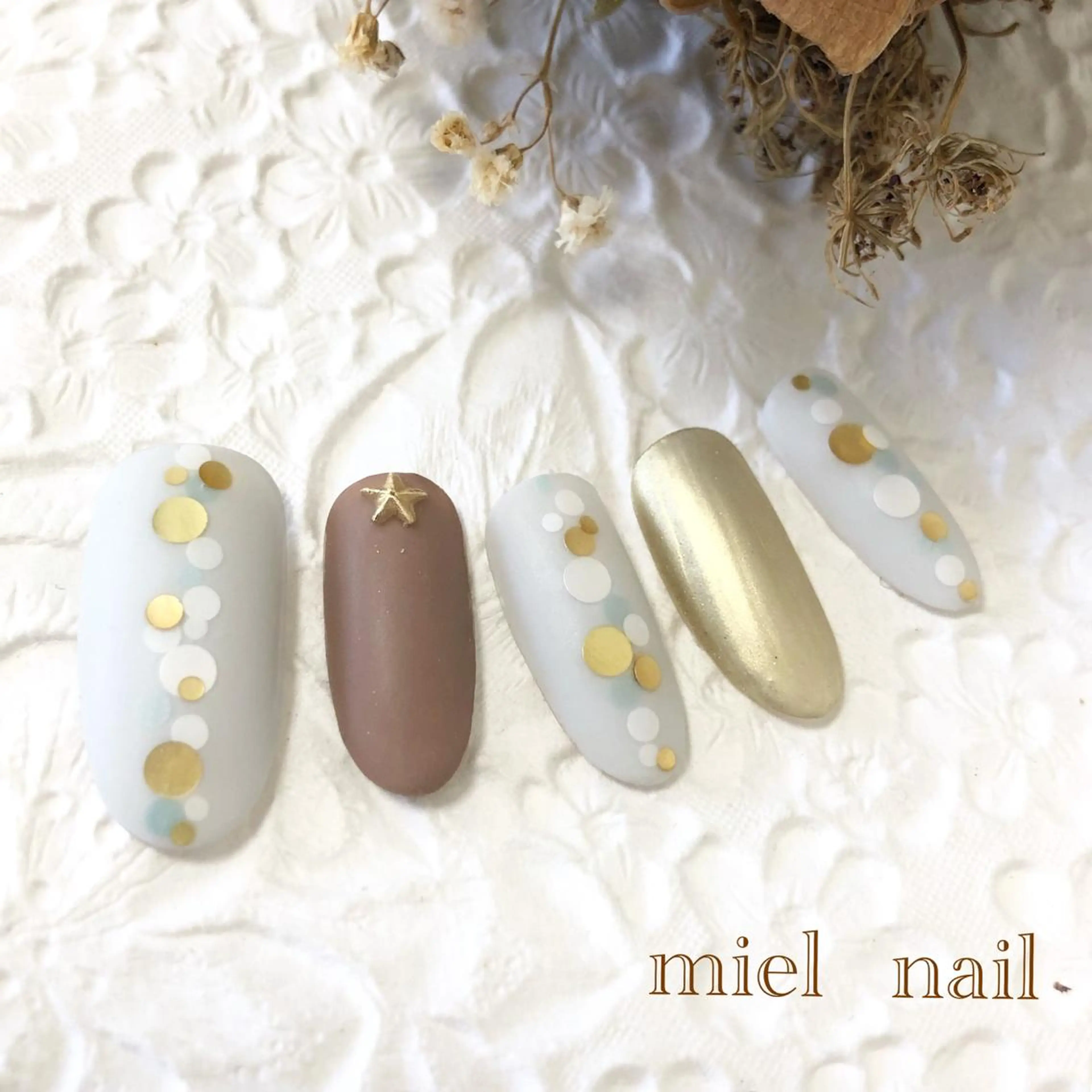 ネイル ハンドネイル miel nailのネイルデザイン