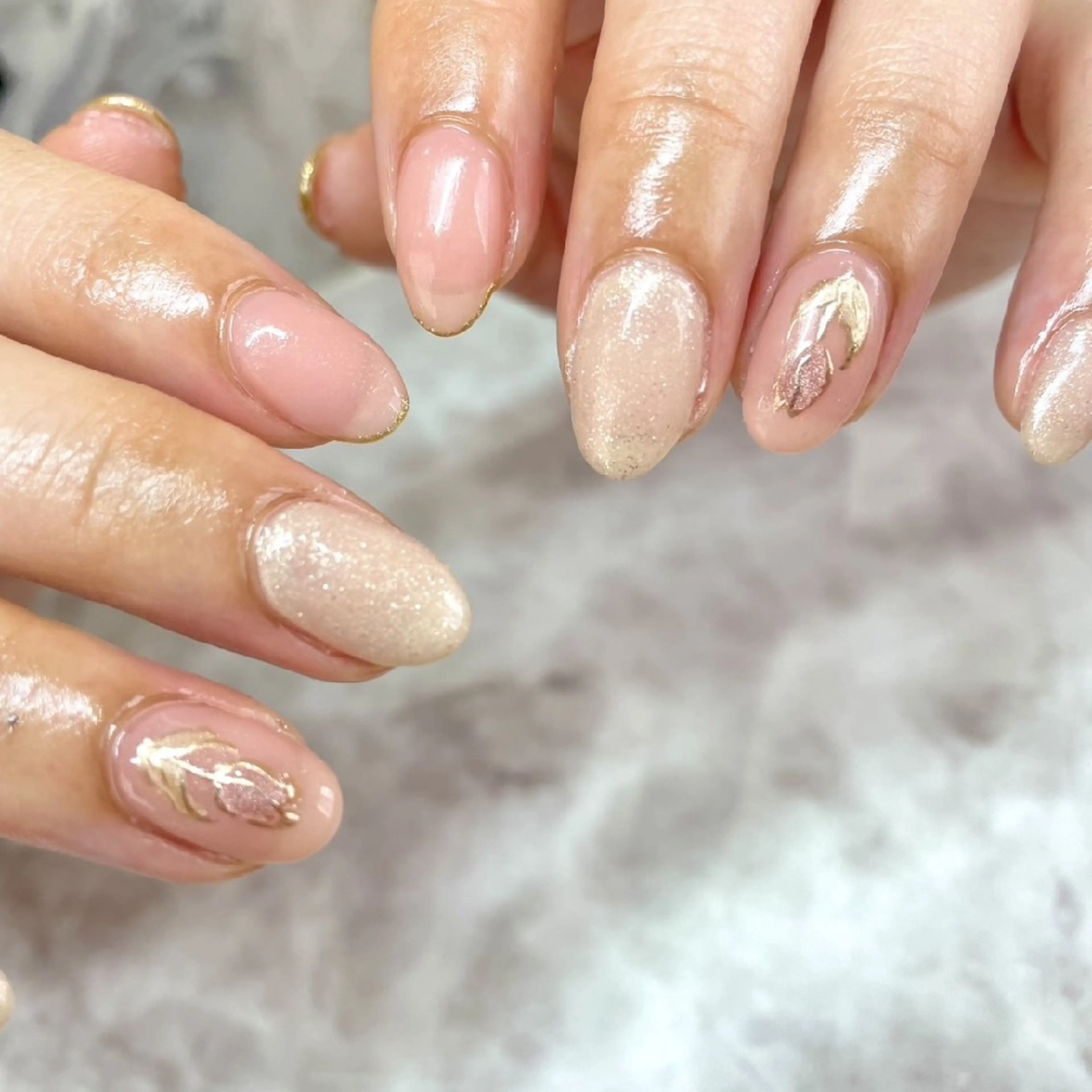 ネイル ハンドネイル Beautiful Meかえでのネイルデザイン