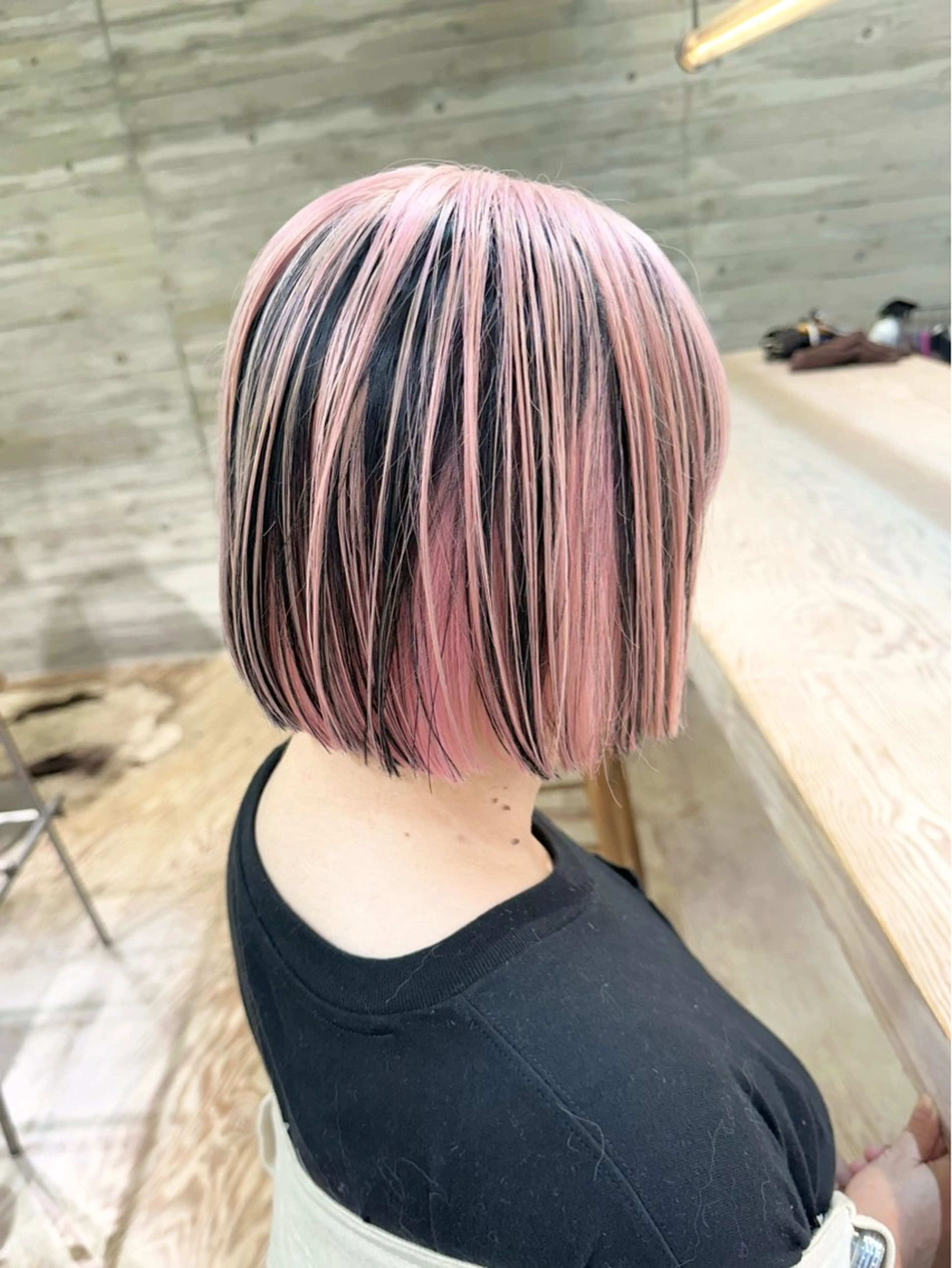 ショート カラー ヘアカラー トリートメント ヘッドスパ ヘアセット kai .のヘアスタイル