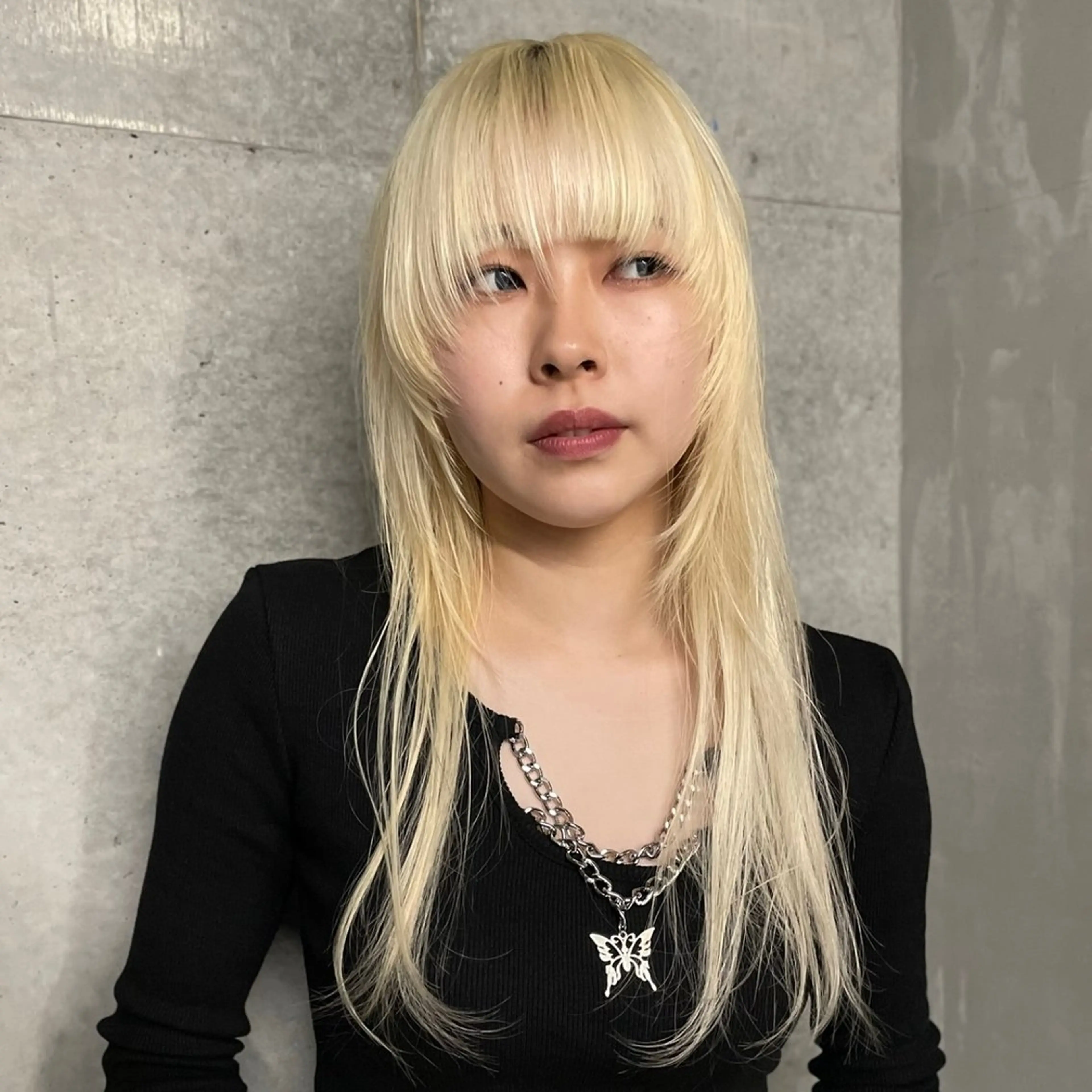 ロング カラー ヘアアレンジ Mizobe misakiのヘアスタイル