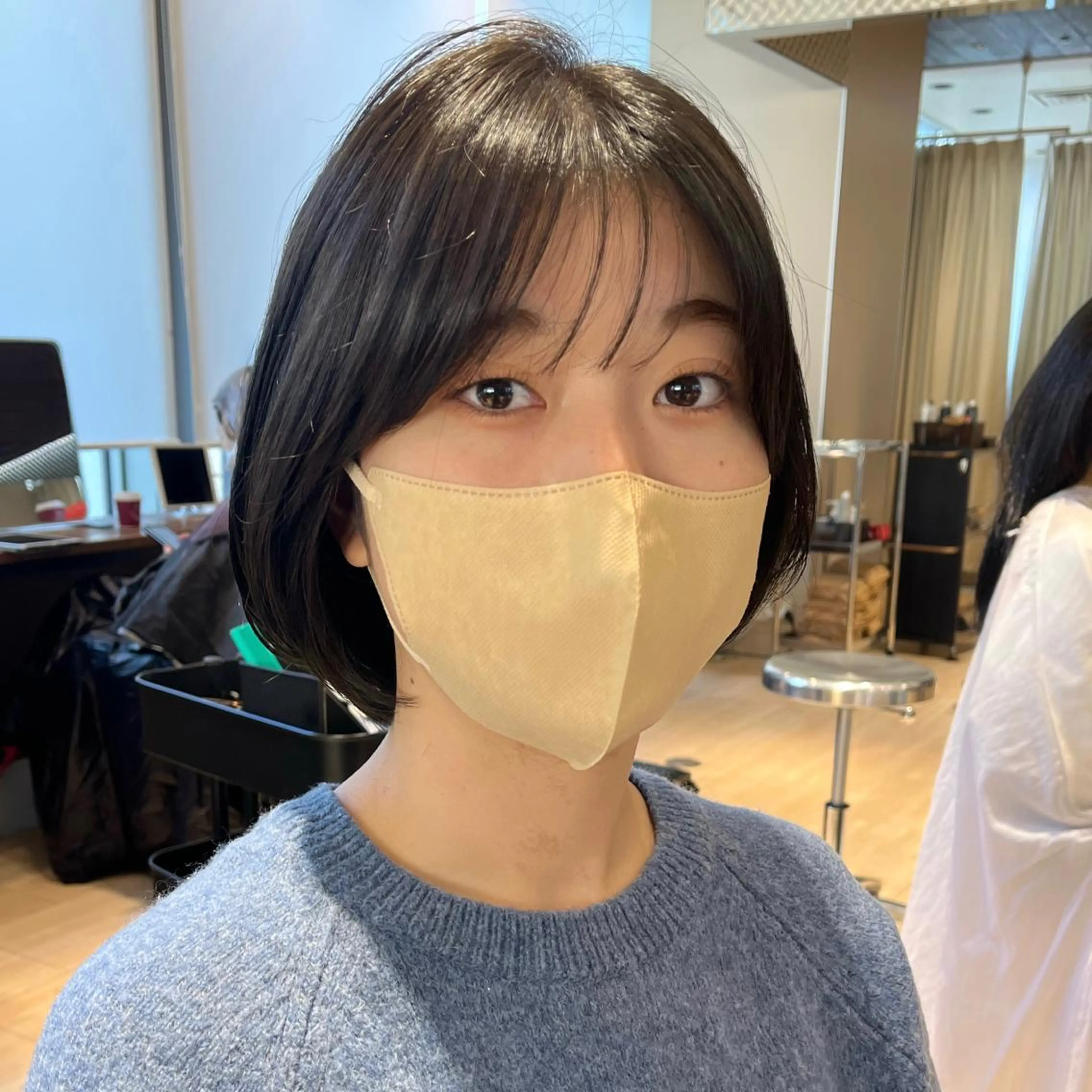 ショート ボブ 早朝セット☀️ レイヤー/Momoのヘアスタイル