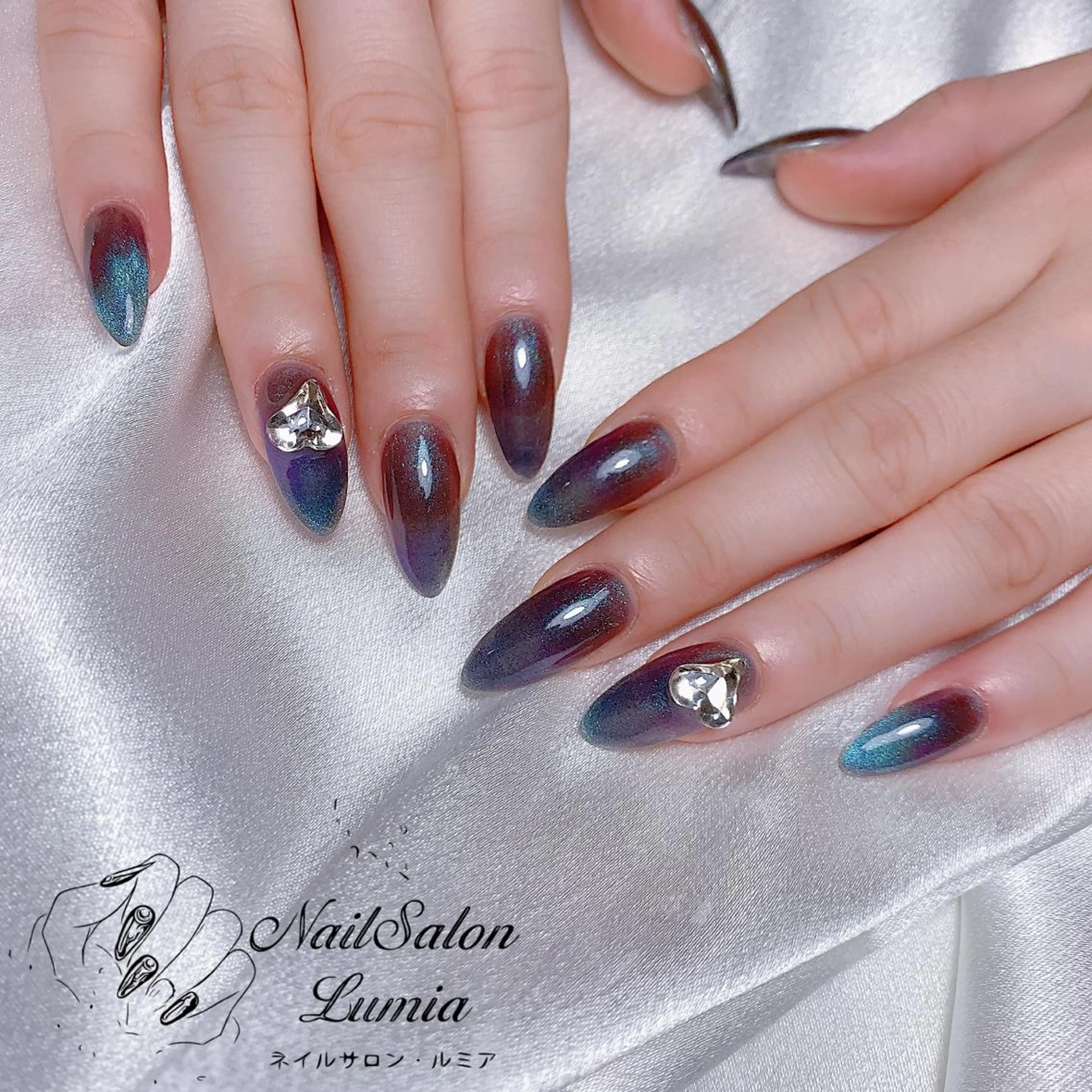 ネイル ハンドネイル ネイルサロン ルミア Lumia 店長のネイルデザイン