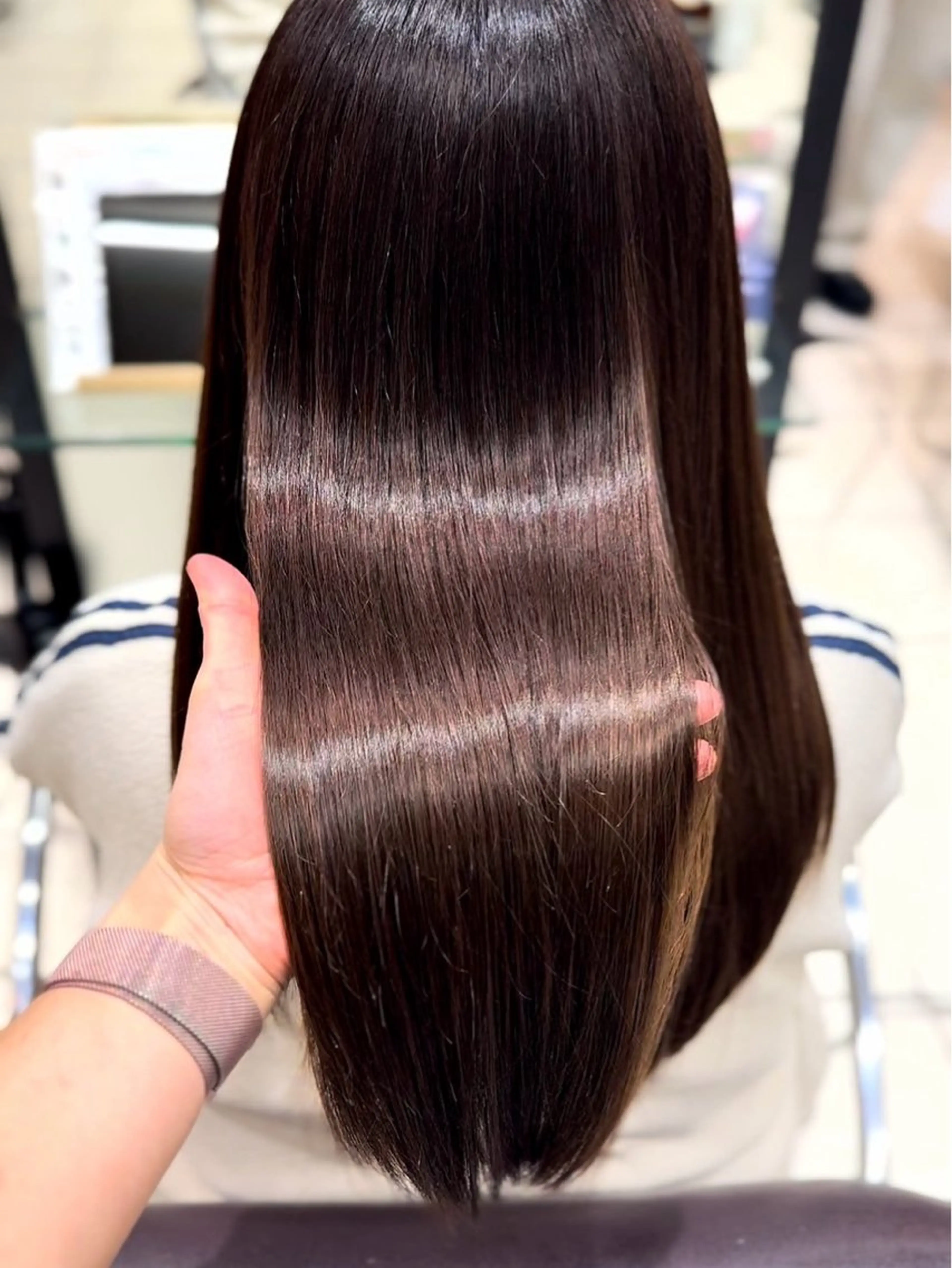 ⭐️透明感⭐️うる艶美髪カラー❄️の写真