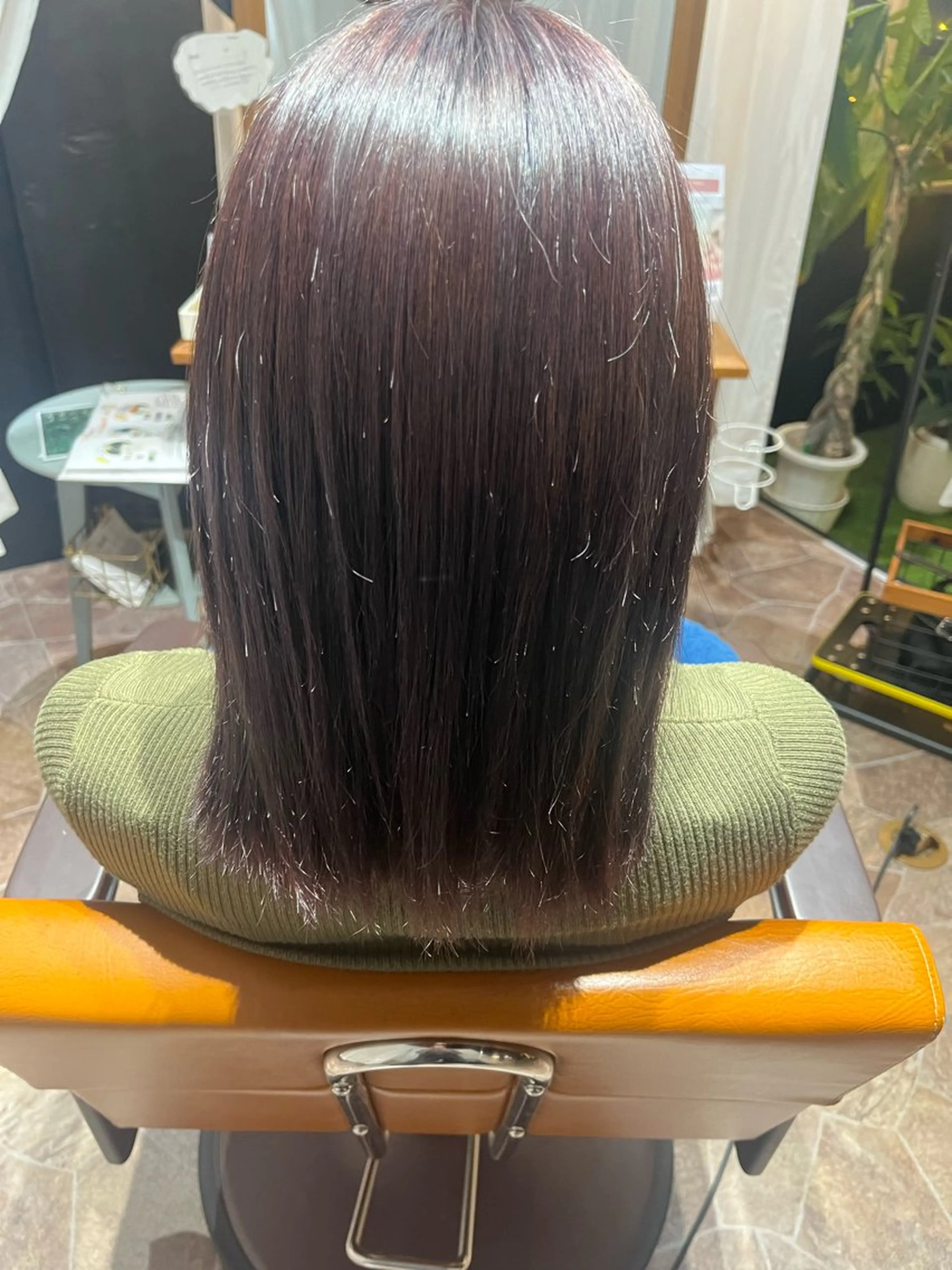 ミディアム カラー 松田 悠磨のヘアスタイル