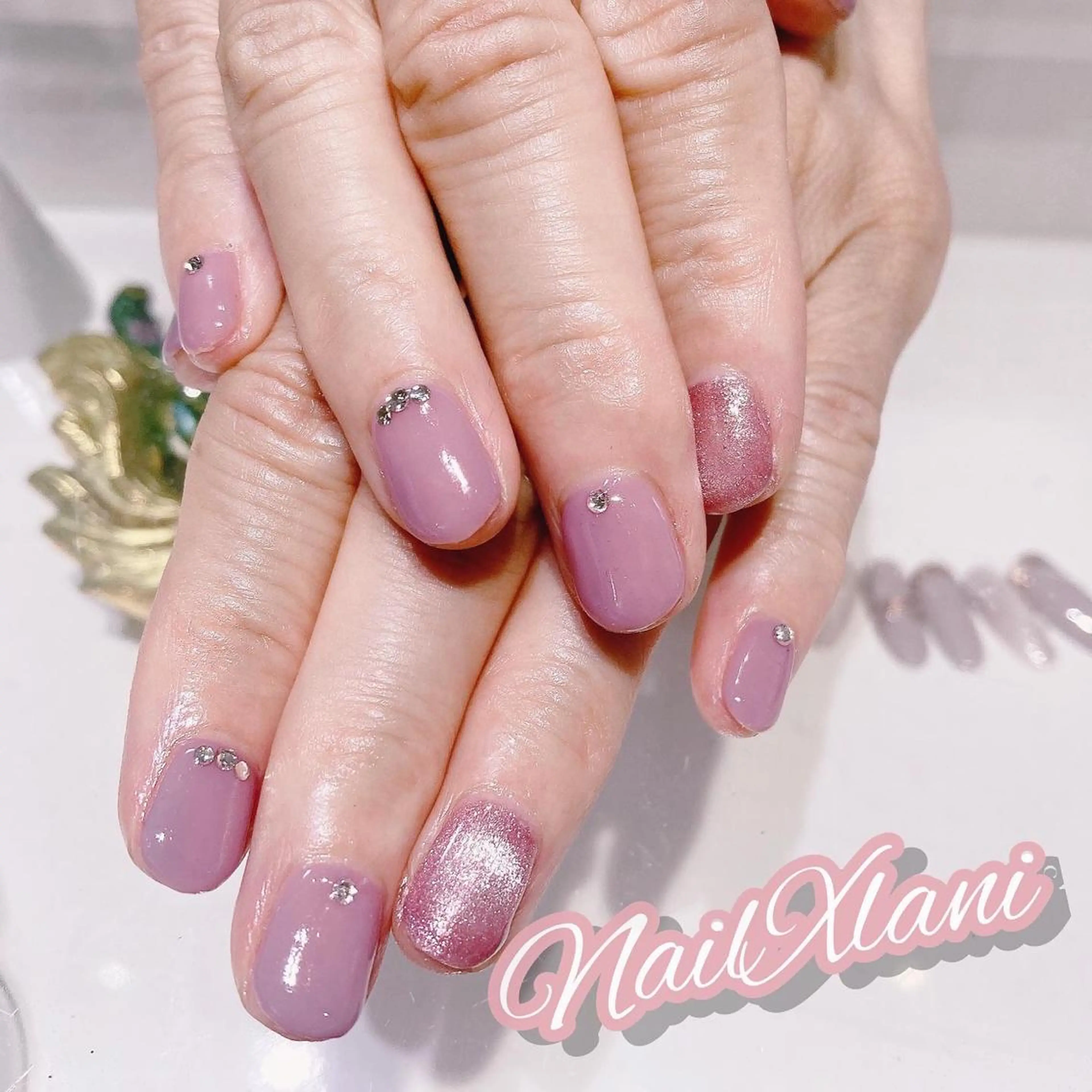 ネイル Nail×Lani 深爪矯正対応◎のネイルデザイン