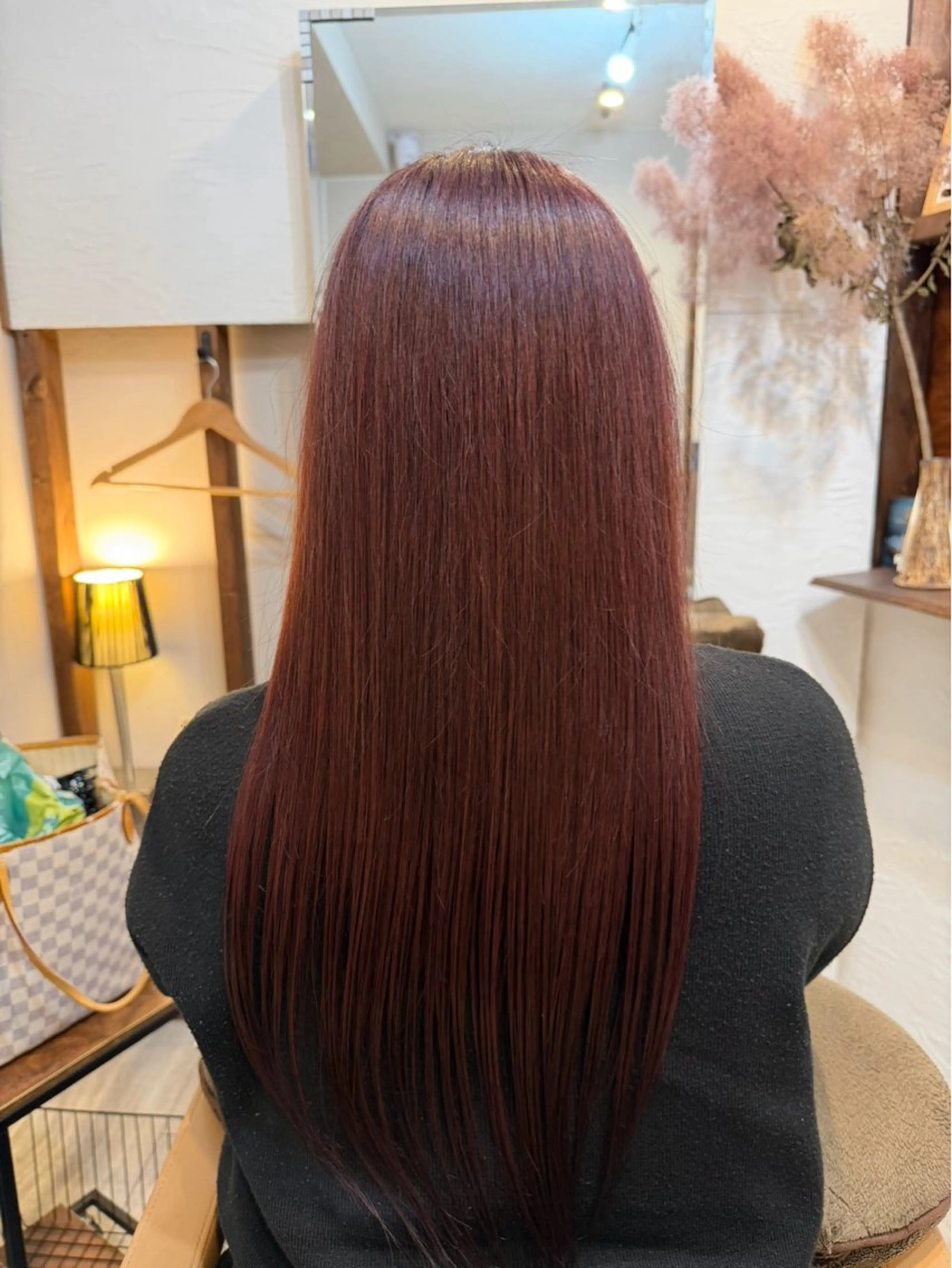 セミロング カラー ベージュカラー ピンクカラー ピンクベージュ GSP】24時間営業 🍀yuichiroのヘアスタイル