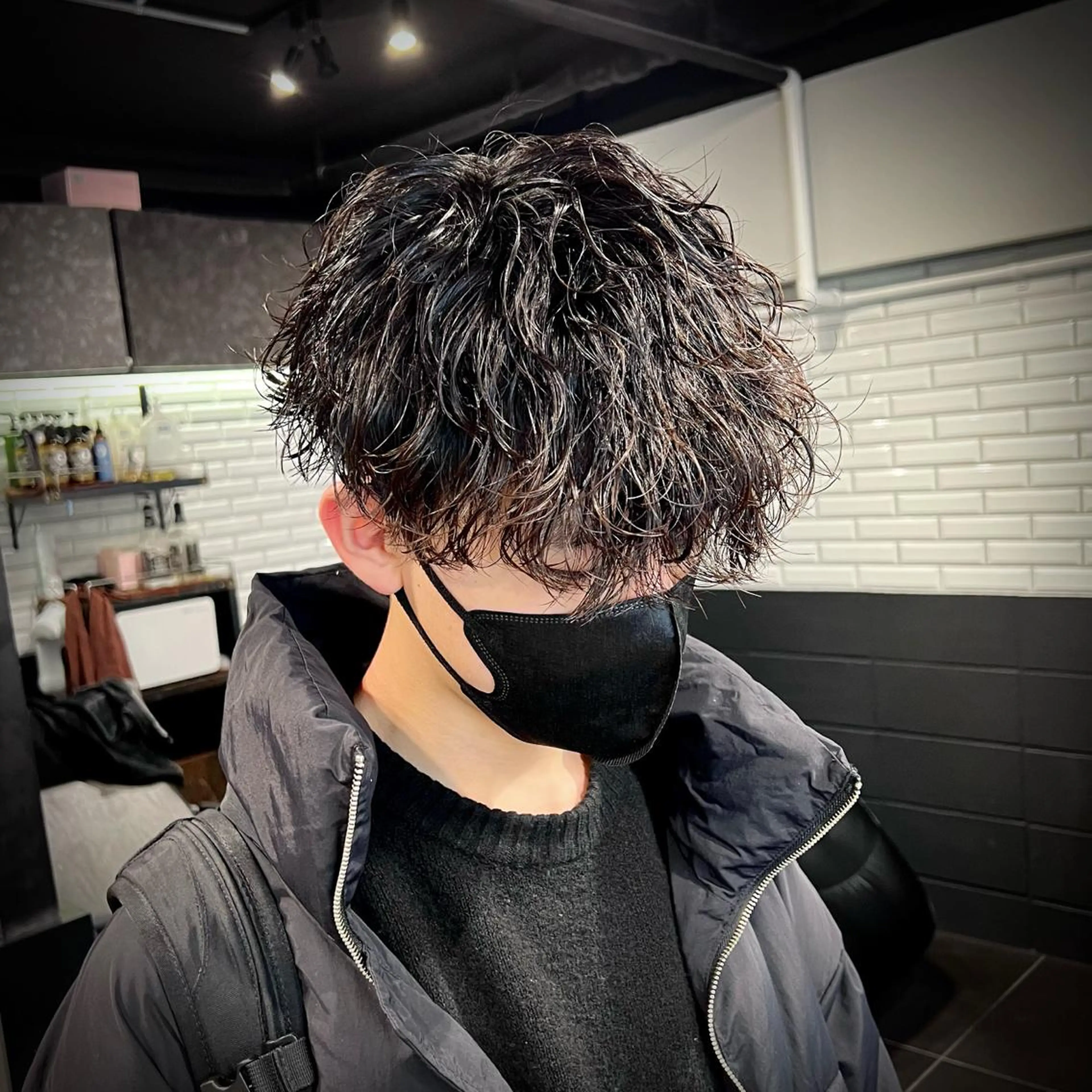 メンズ メンズパーマ 波巻きパーマ メンズ特化/パーマ/ メッシュ/竜成のヘアスタイル