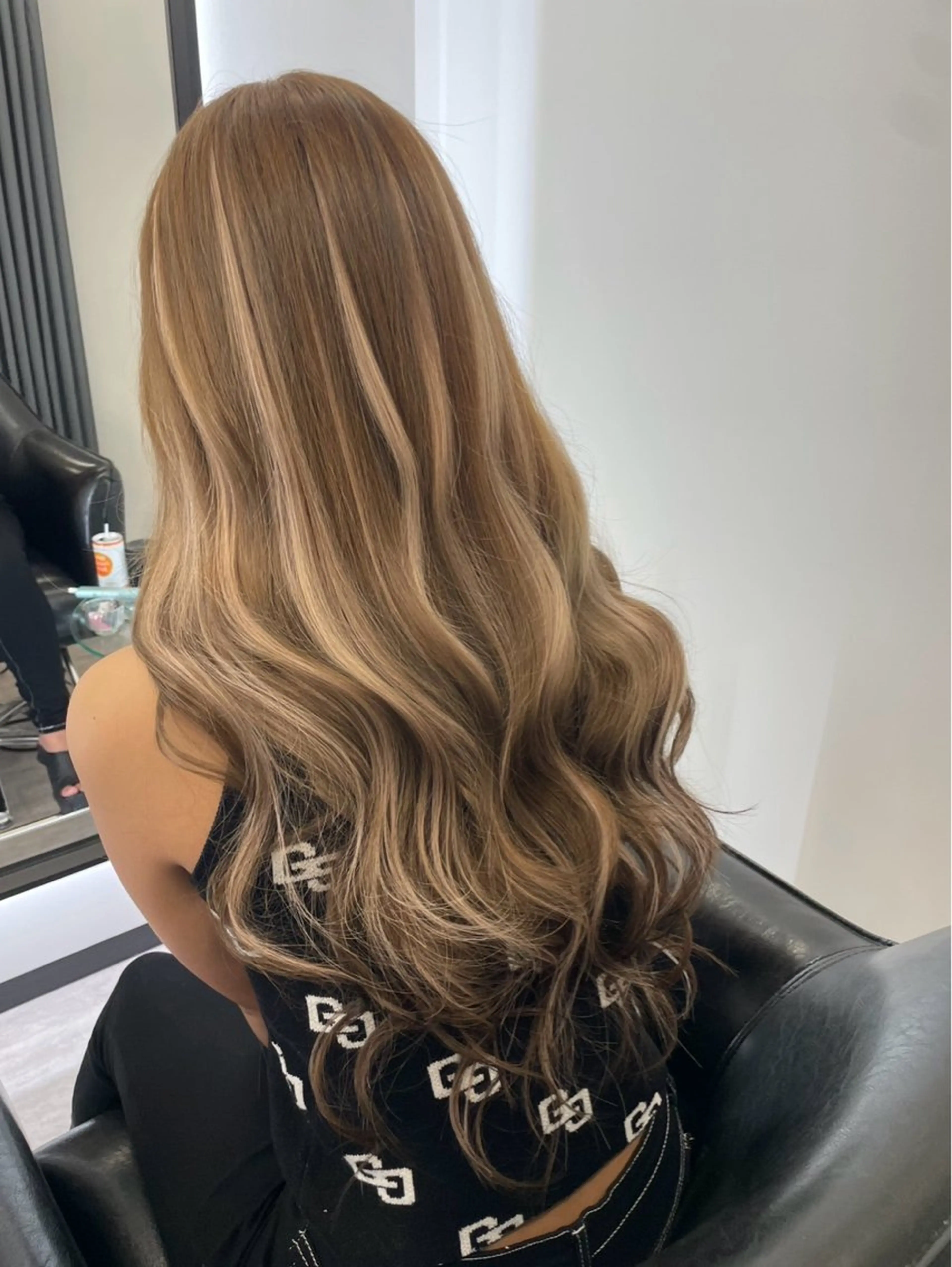 ロング 近藤 慧依のヘアスタイル