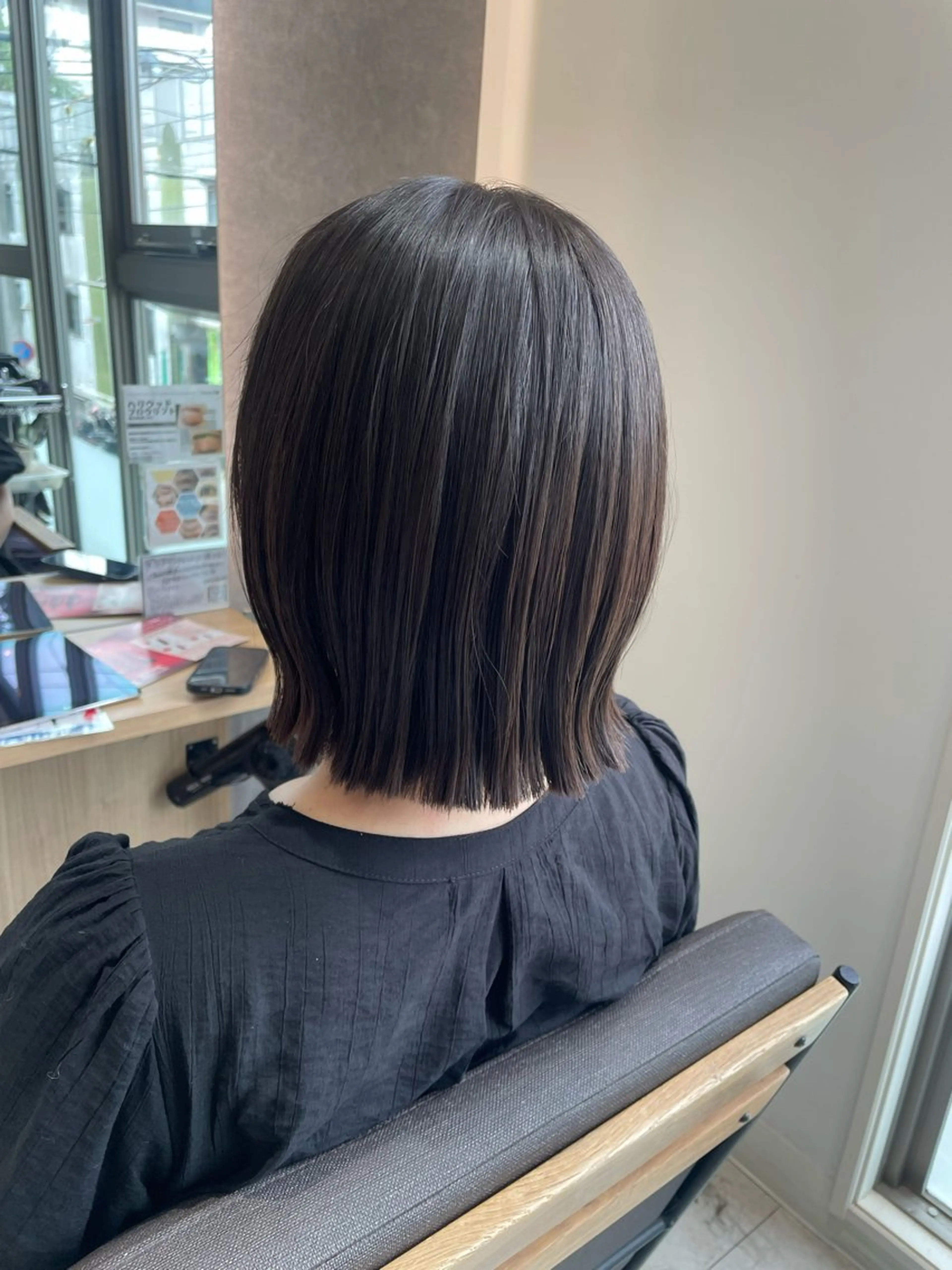 ショート カット 縮毛矯正 トリートメント ハイレート🤍🫧 池田のヘアスタイル