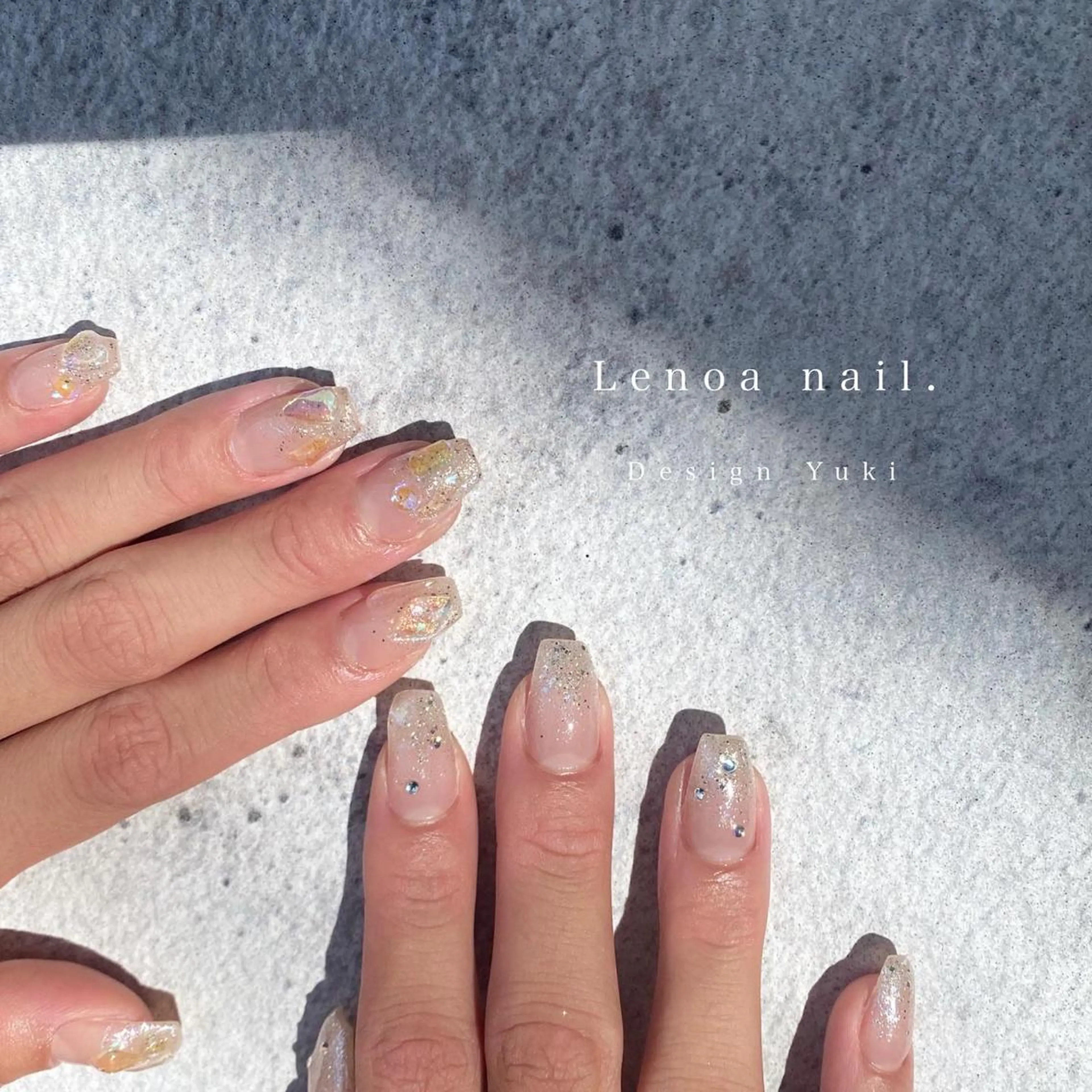 ネイル ハンドネイル Lenoa Yukiのネイルデザイン
