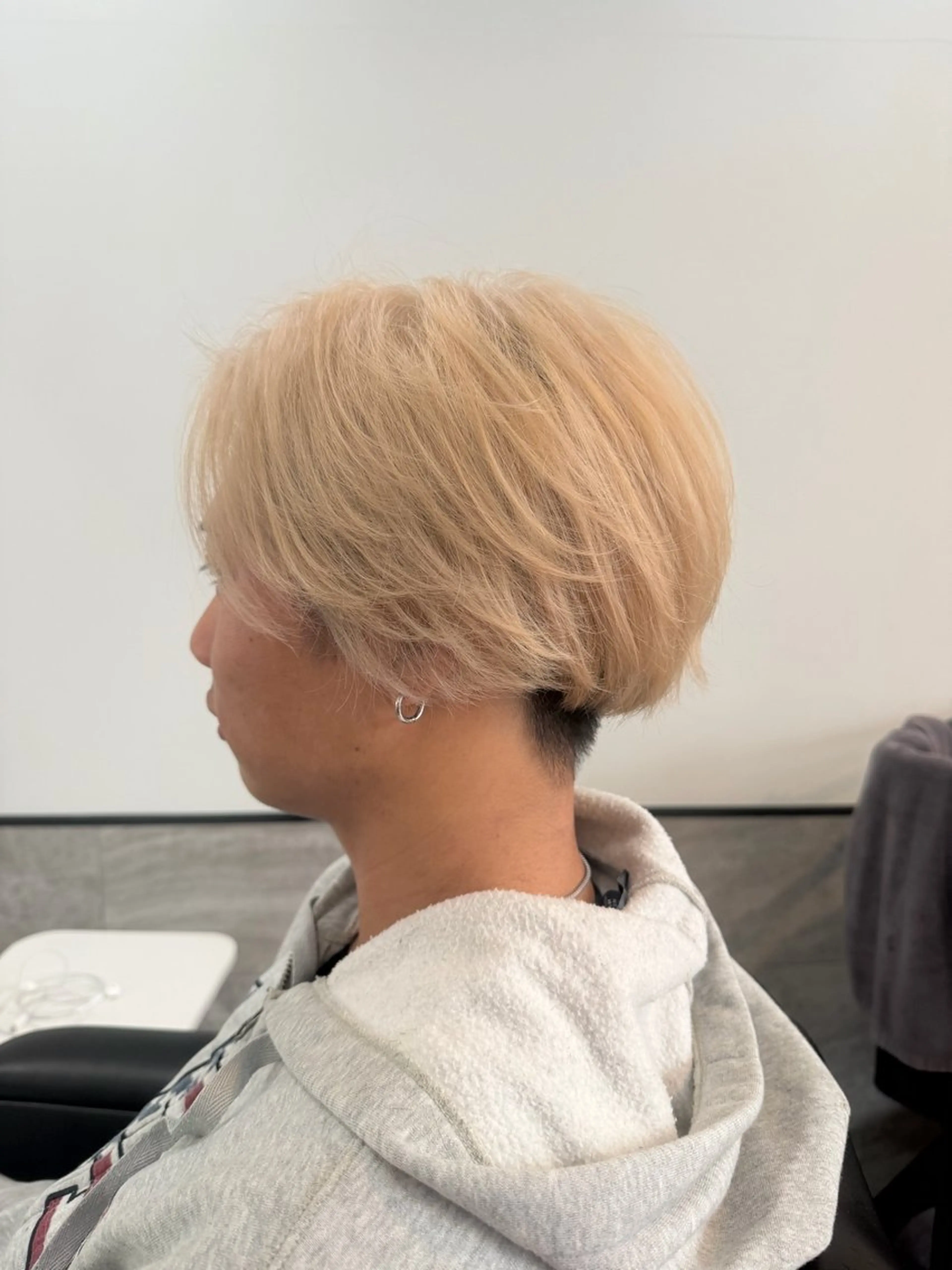 ショート カット ヘアカラー トリートメント ブリーチ/髪質改善/ メンズ/ KOKIのヘアスタイル