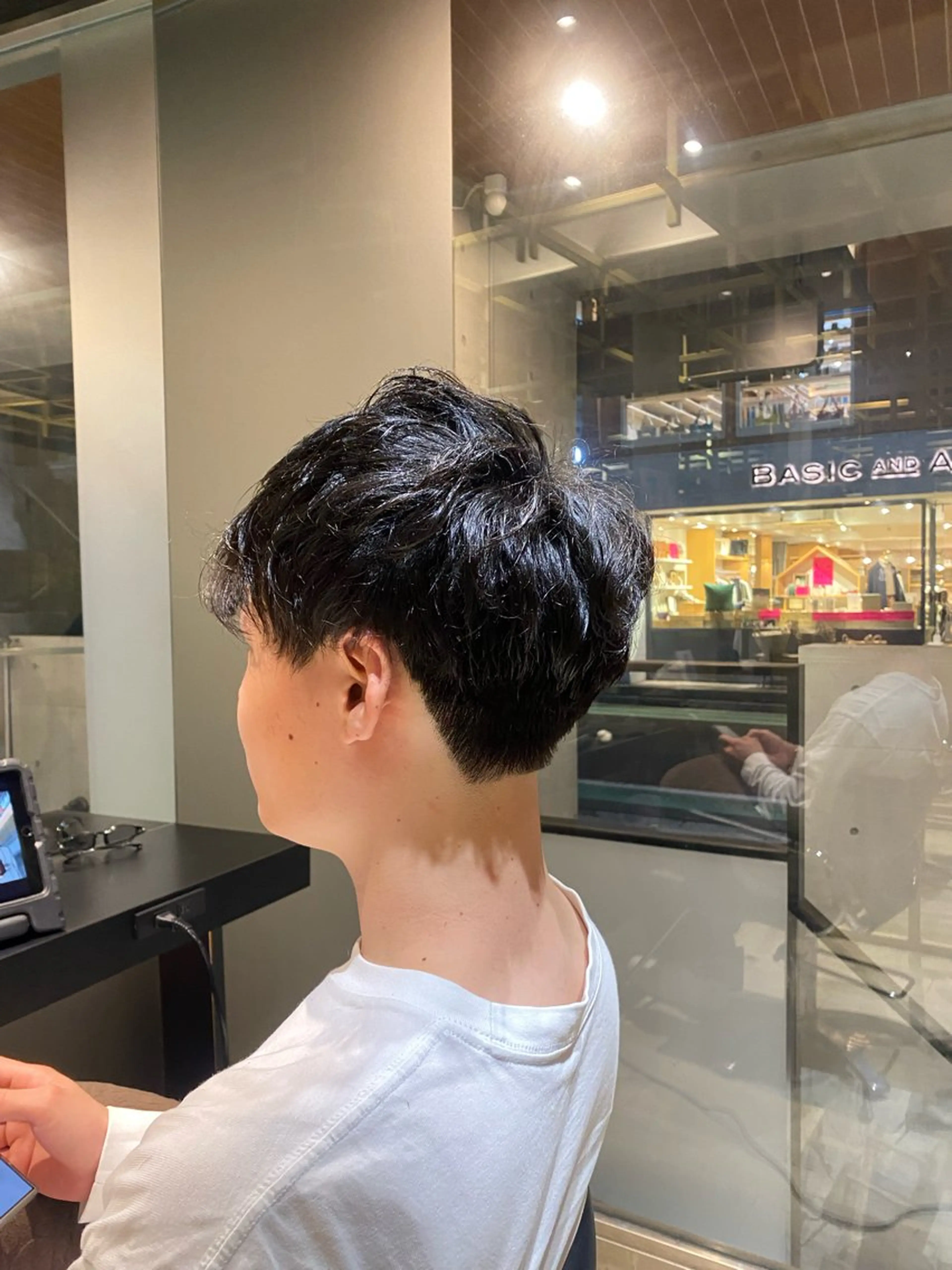 メンズ メンズパーマ モデル/武蔵新城 /あやな🎀のヘアスタイル