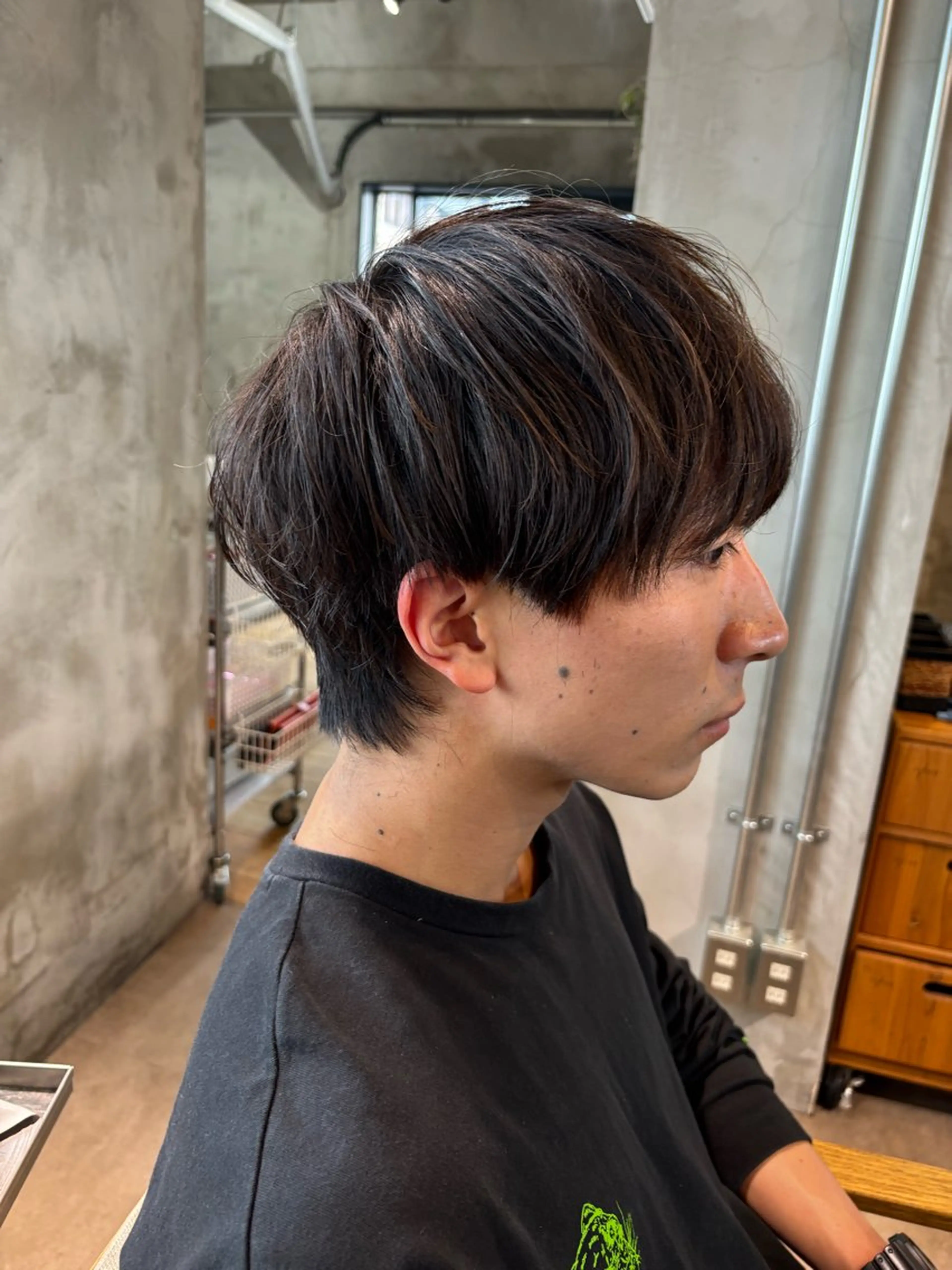 ショート メンズ 💖韓国風艶髪ヘア 💖EREN🦋のヘアスタイル