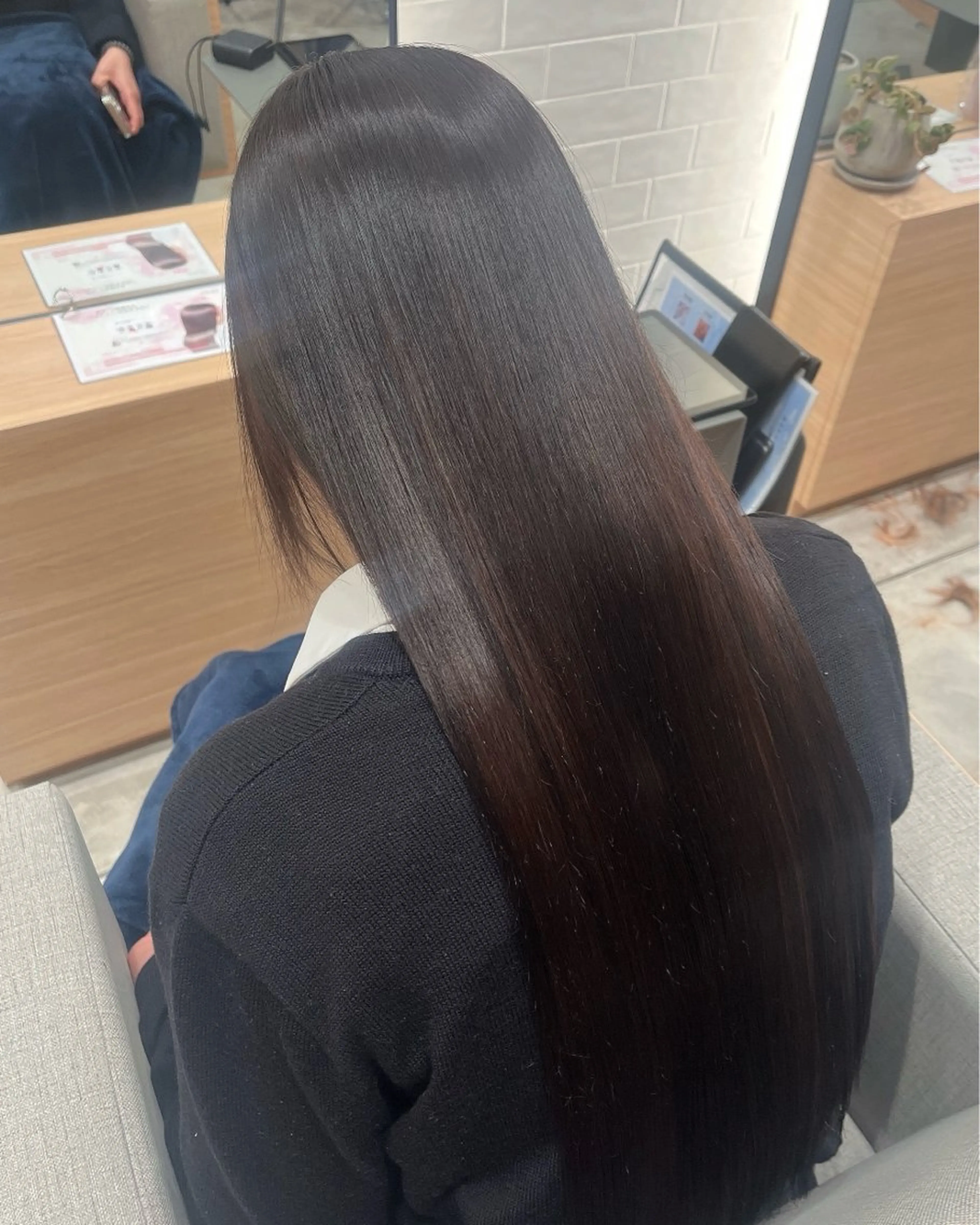 ロング パーマ 縮毛矯正 トリートメント stair:case 💖大類舞衣子💖のヘアスタイル