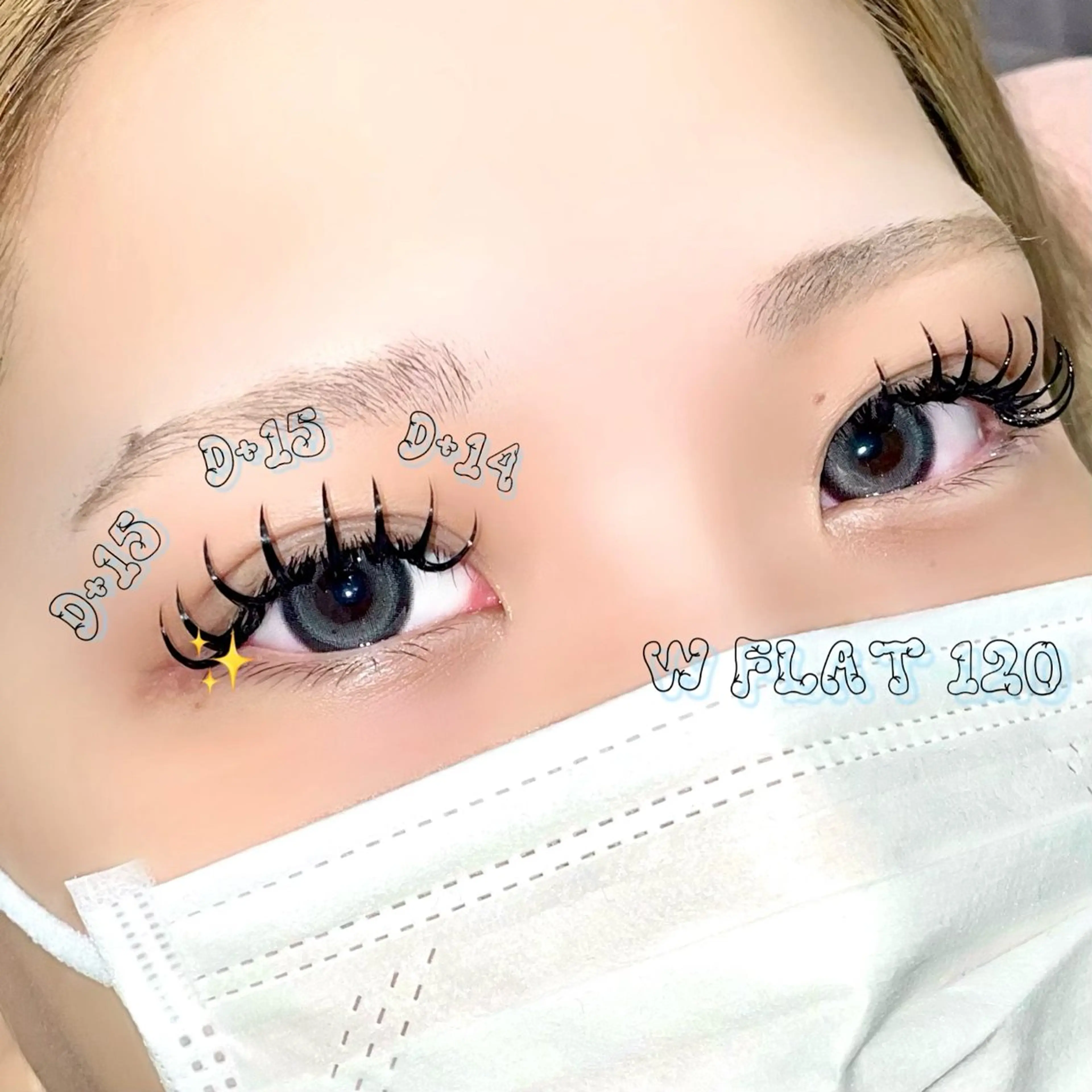 マツエク・マツパ マツエク ICY❁⃘eye aikaのマツエク・マツパデザイン