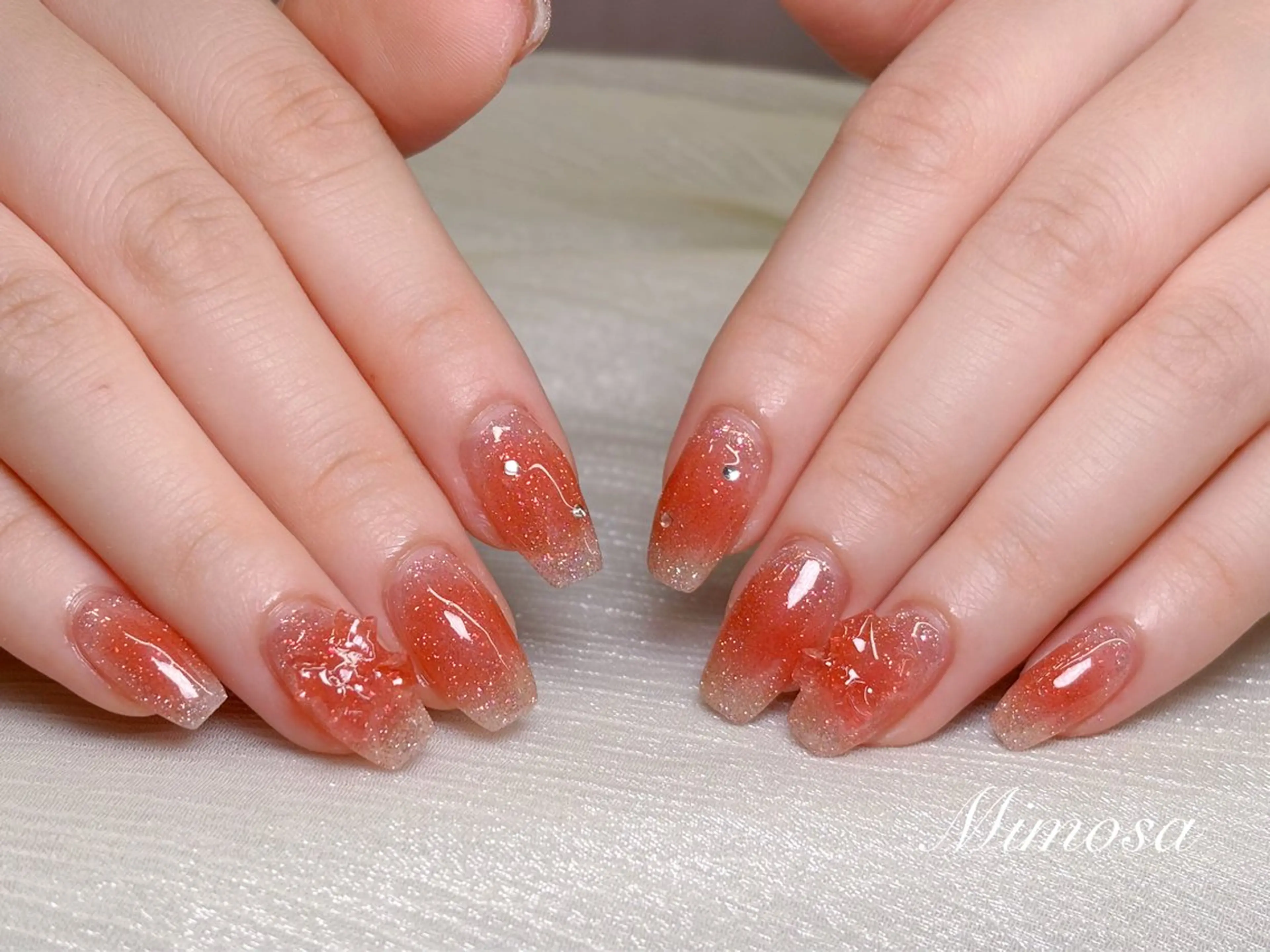 ネイル ハンドネイル 🫧Mimosa 吉祥寺のネイルデザイン