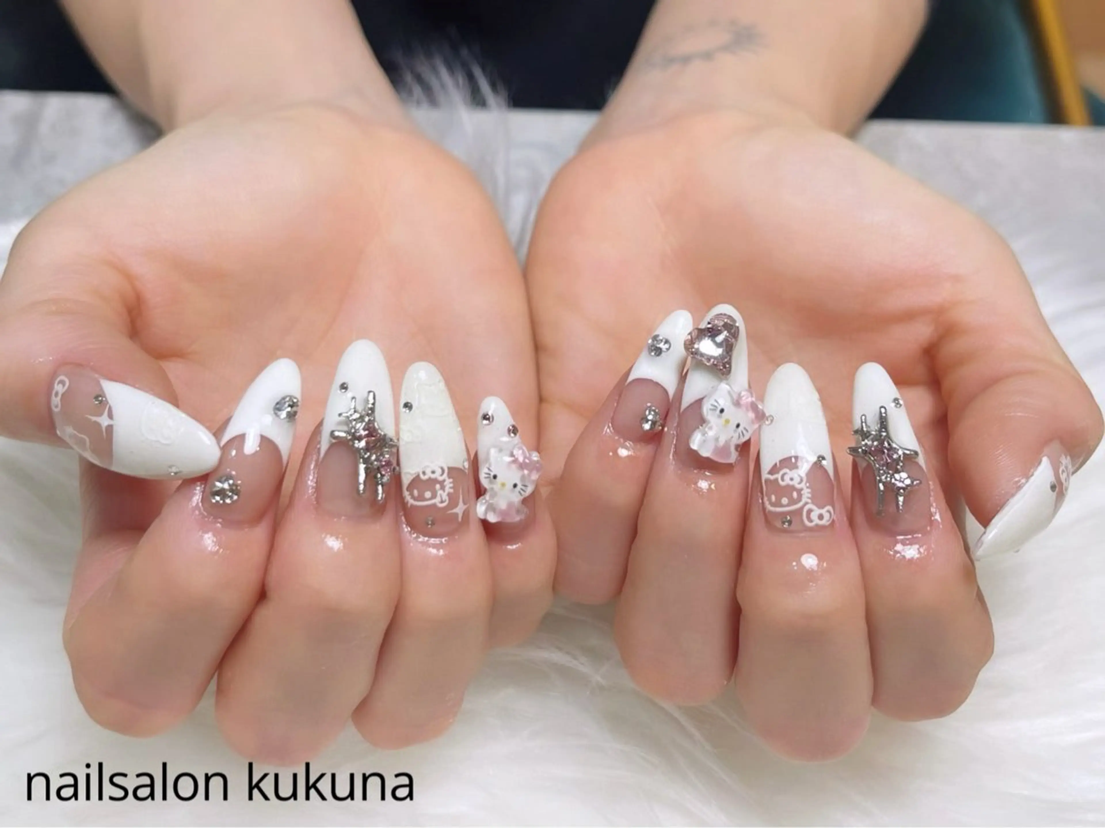 ネイル 持ち込み ハンドネイル ワンホン/韓国 nail 大阪アメ村のネイルデザイン