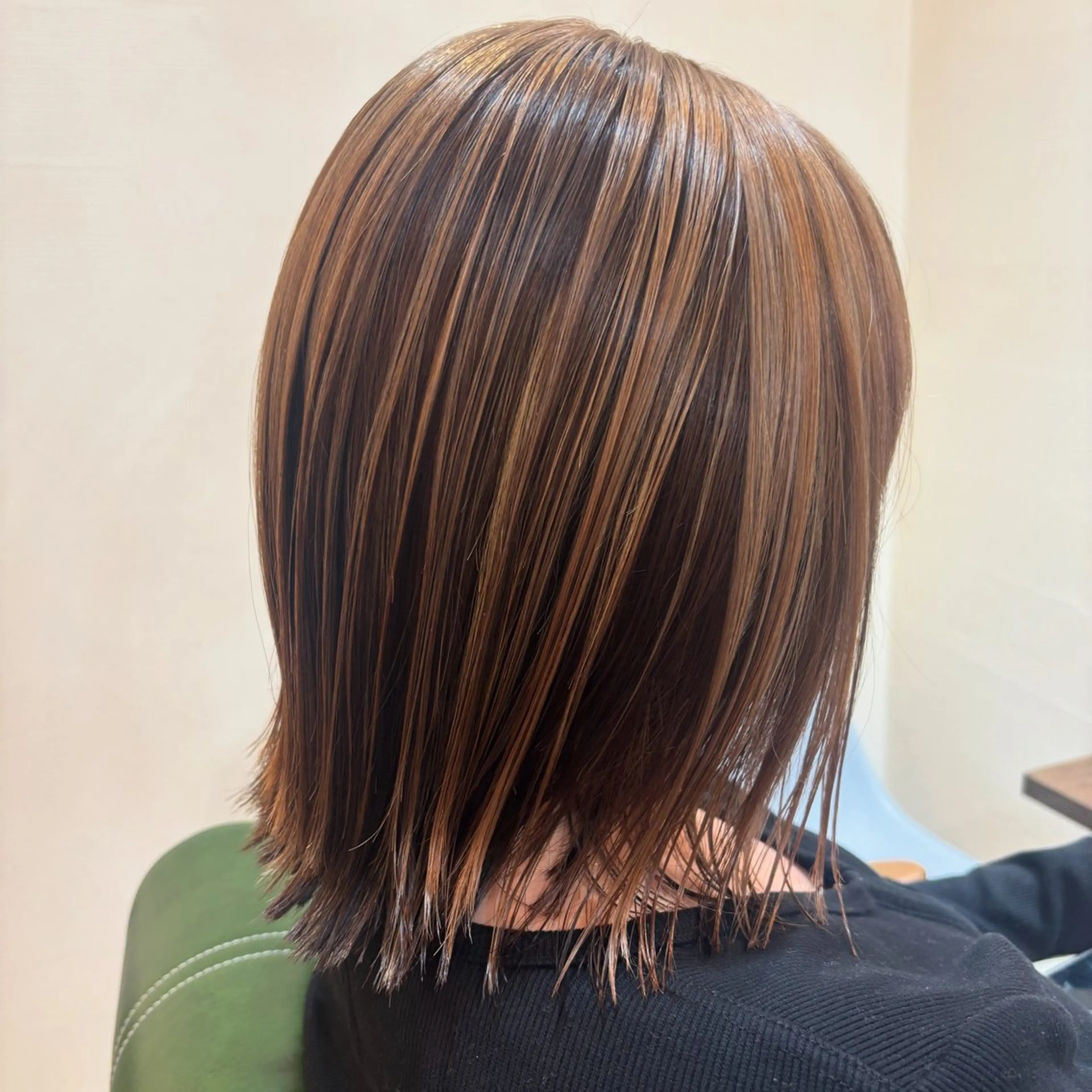 カラー 高山 愛来のヘアスタイル