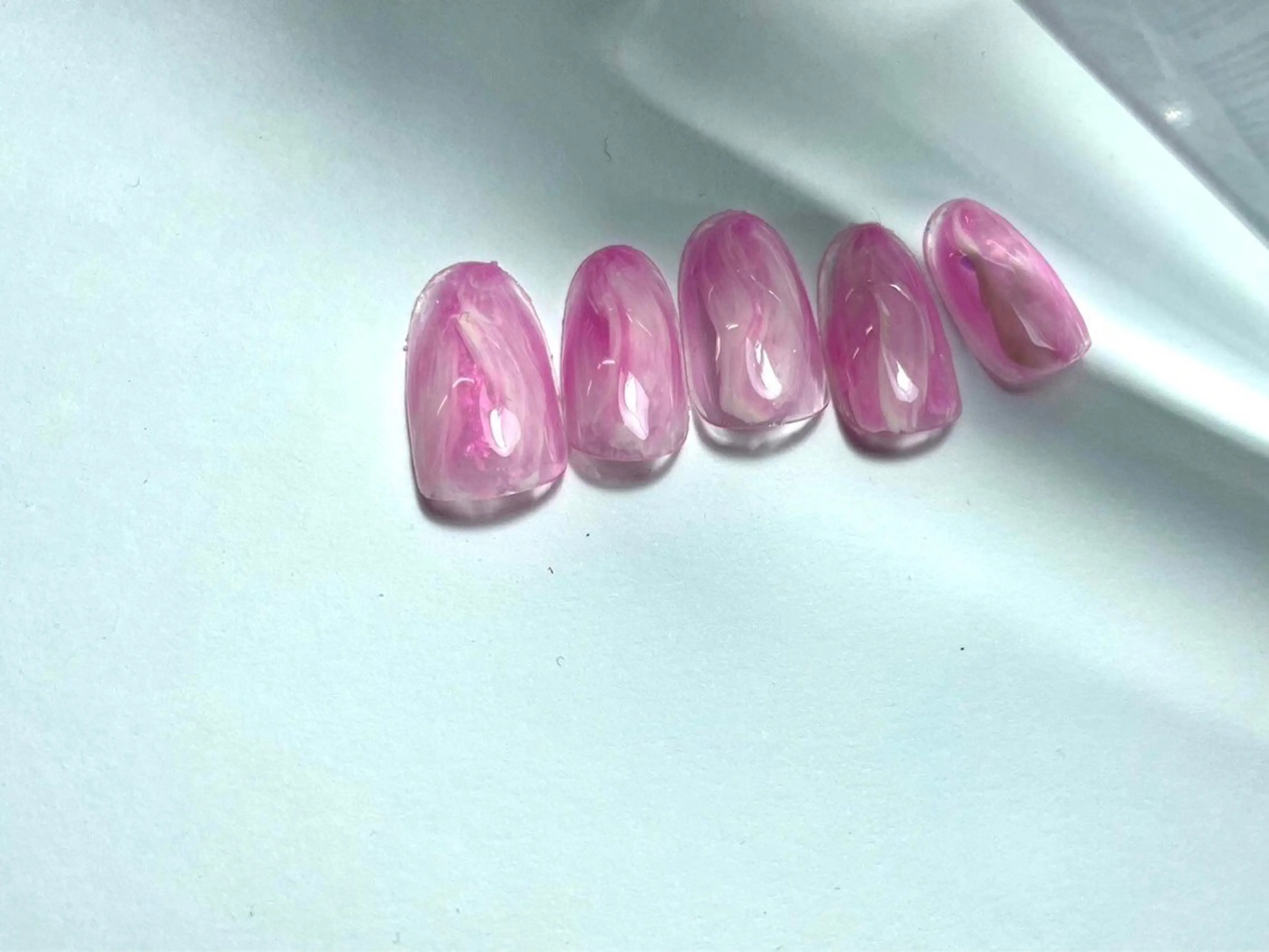 ネイル アートネイル ニュアンスネイル ネイルチップ ⭐︎休業中の練習⭐︎ JNA認定講師髙橋のネイルデザイン