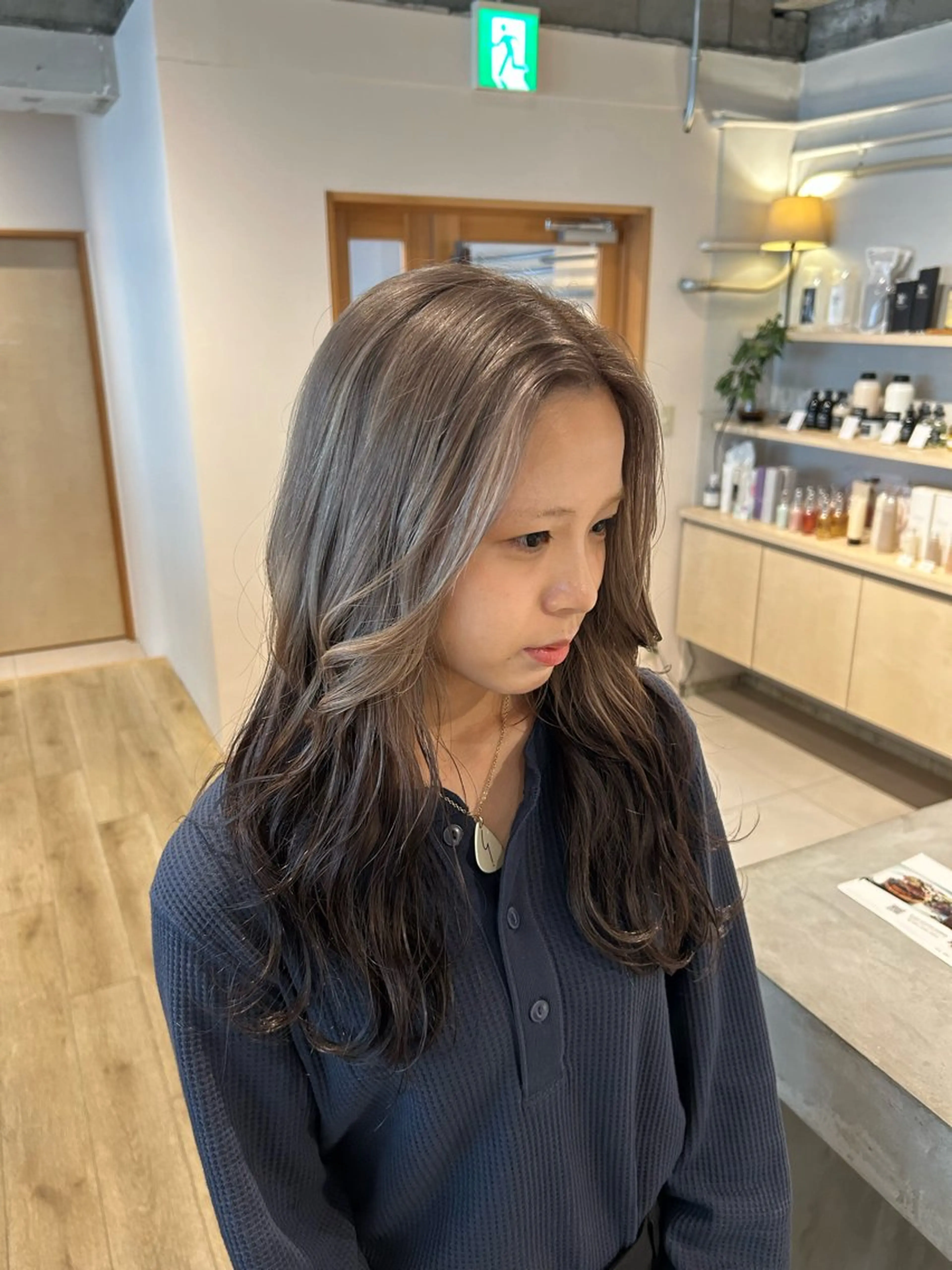 ロング カラー ヘアカラー aina ⠀ ⠀ ⠀のヘアスタイル