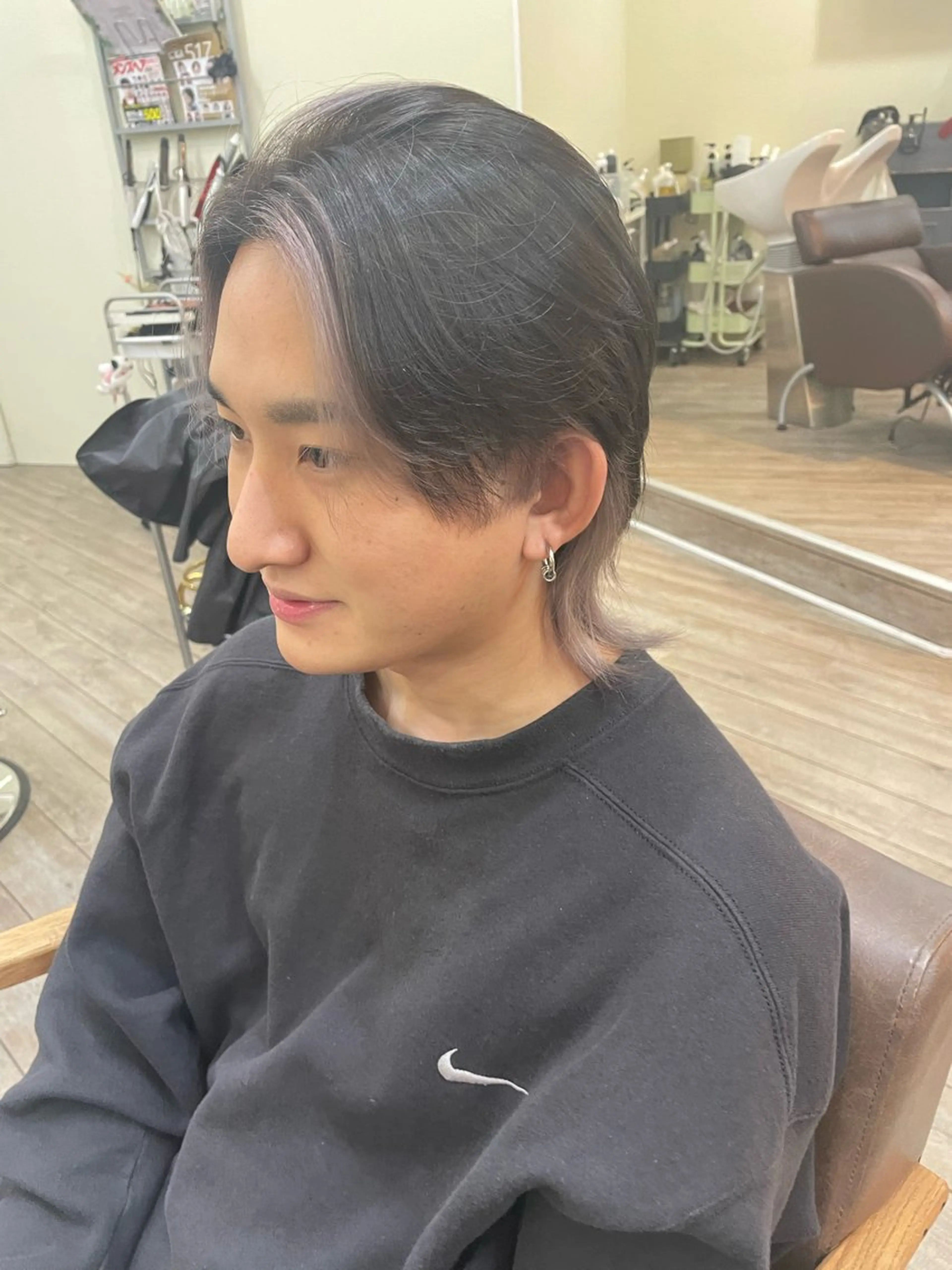 ショート カラー メンズ ヘアカラー WEST OLAND加藤圭介のヘアスタイル