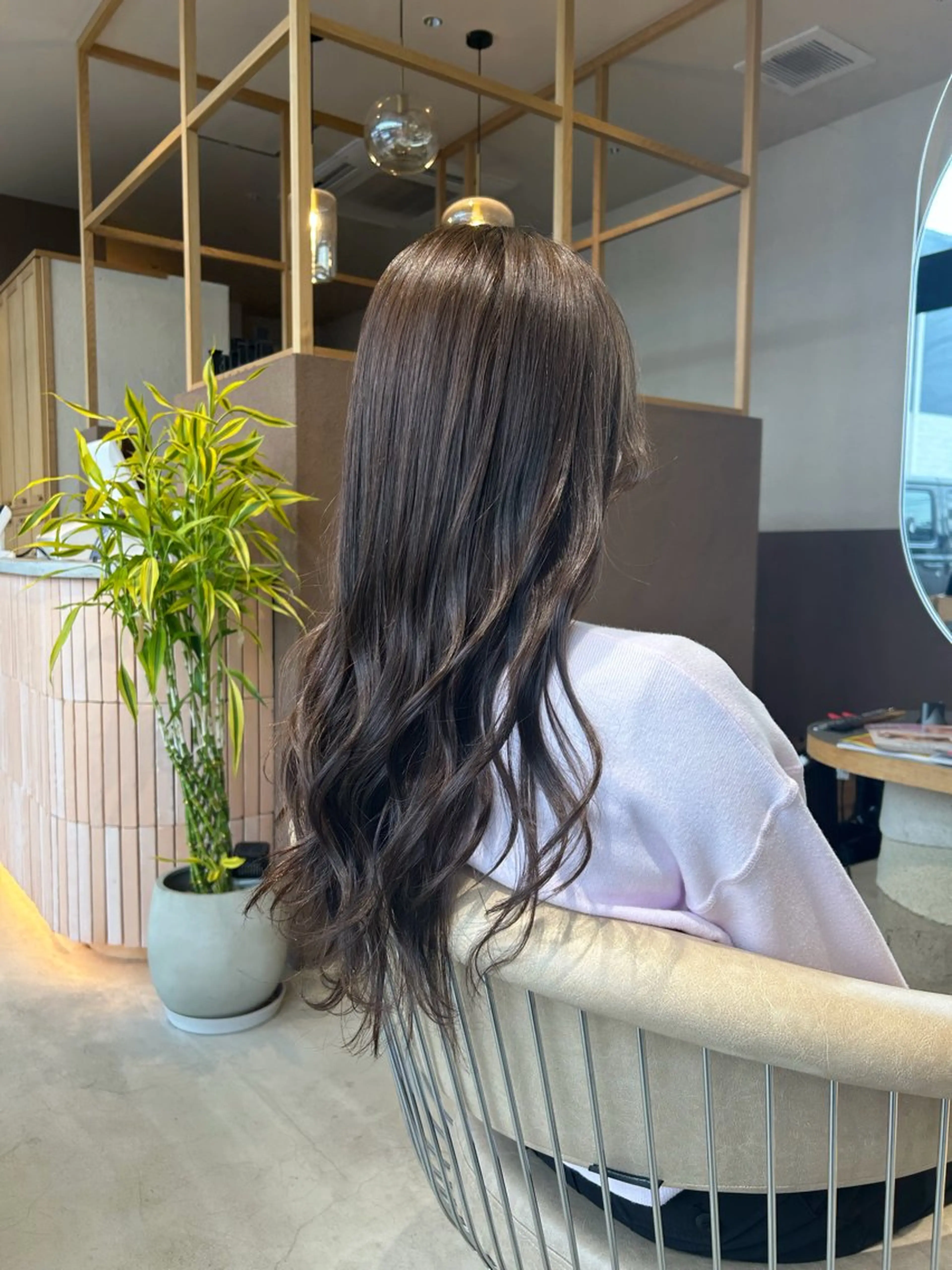 ロング カラー 平田 悠馬のヘアスタイル