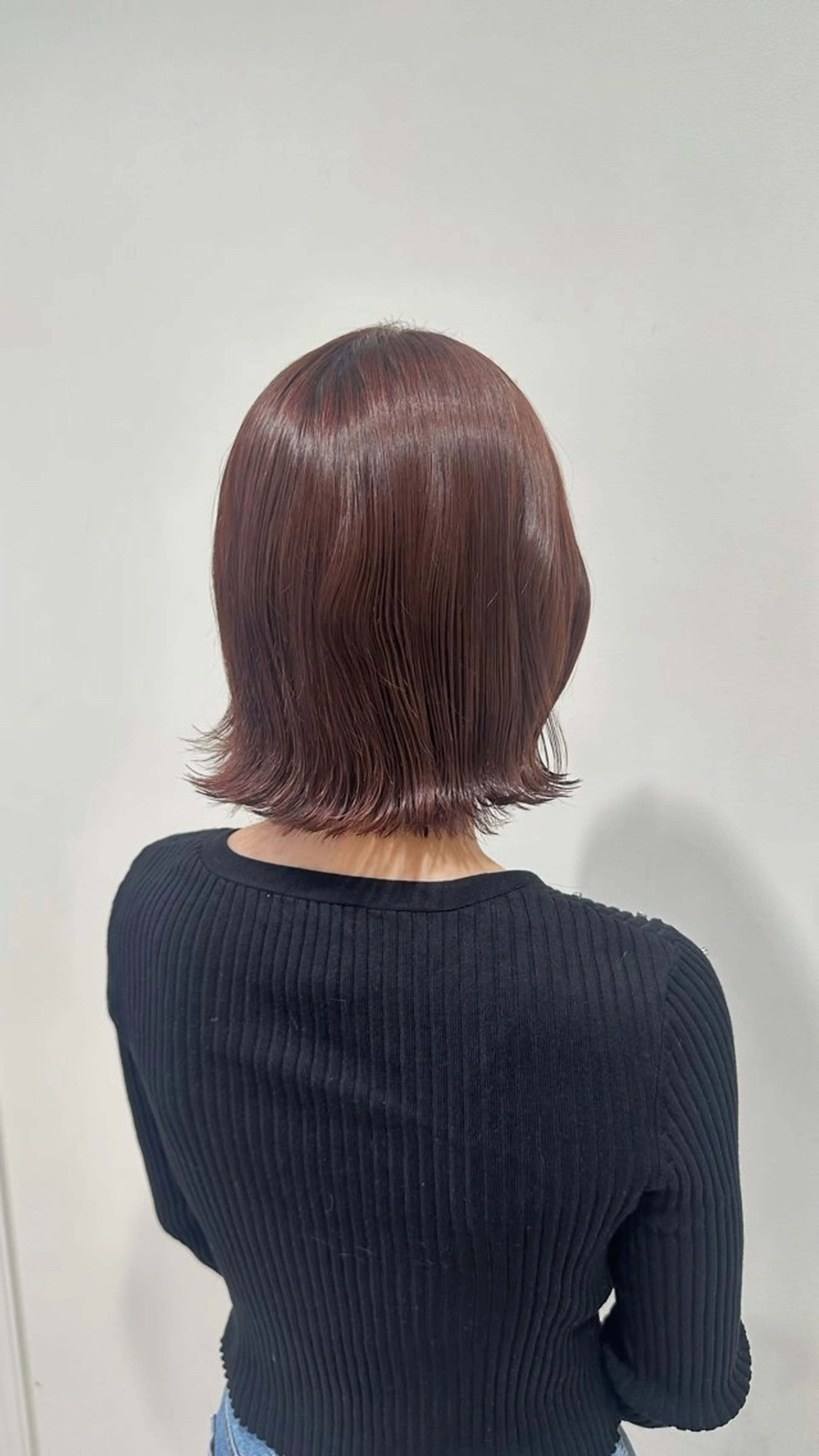 ショート カラー ブラウンカラー ピンクカラー ピンクブラウン ボブ 外ハネヘア カット ヘアカラー 🎀 RUNA🎀のヘアスタイル