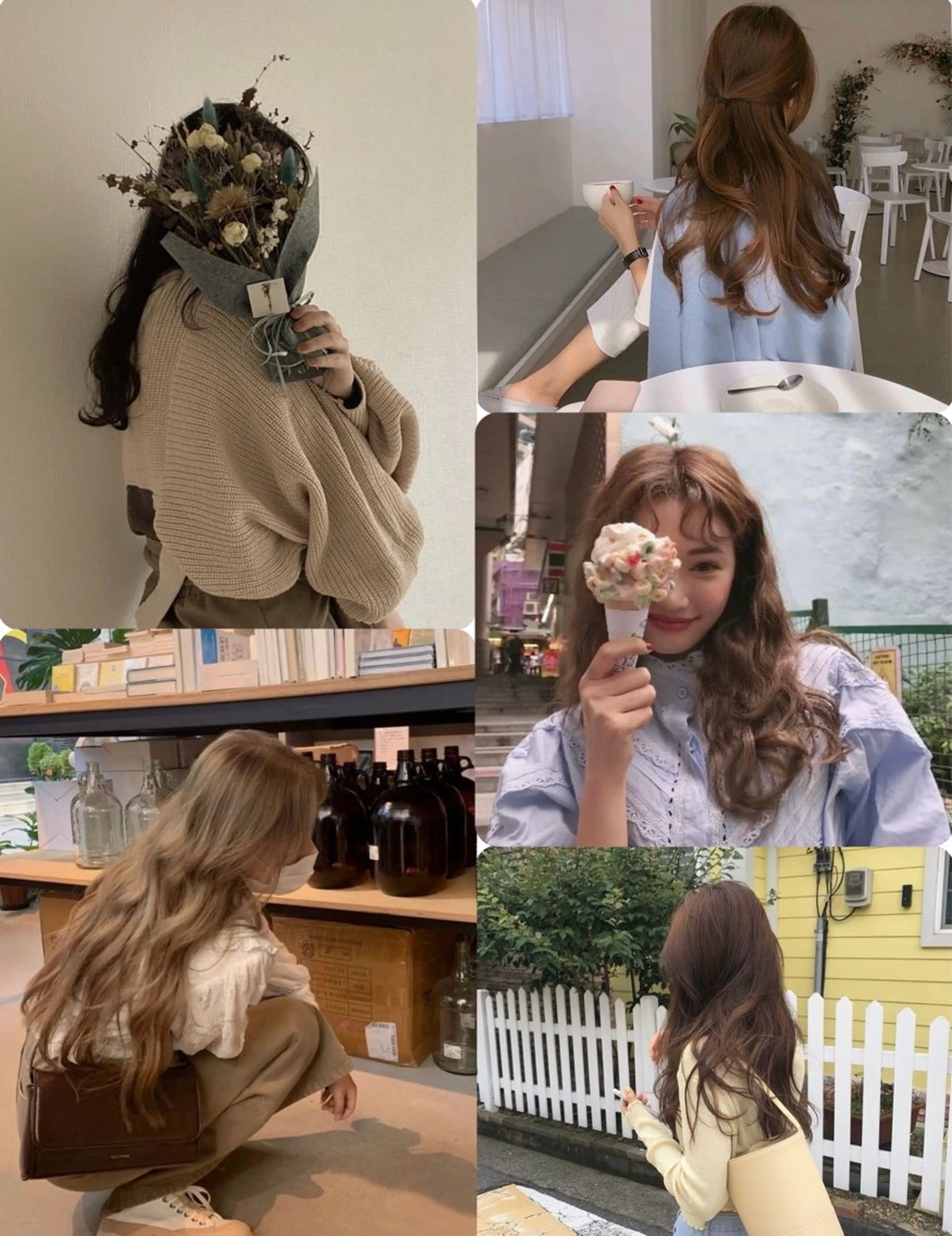 ロング 韓国/透明感 Veluaのヘアスタイル