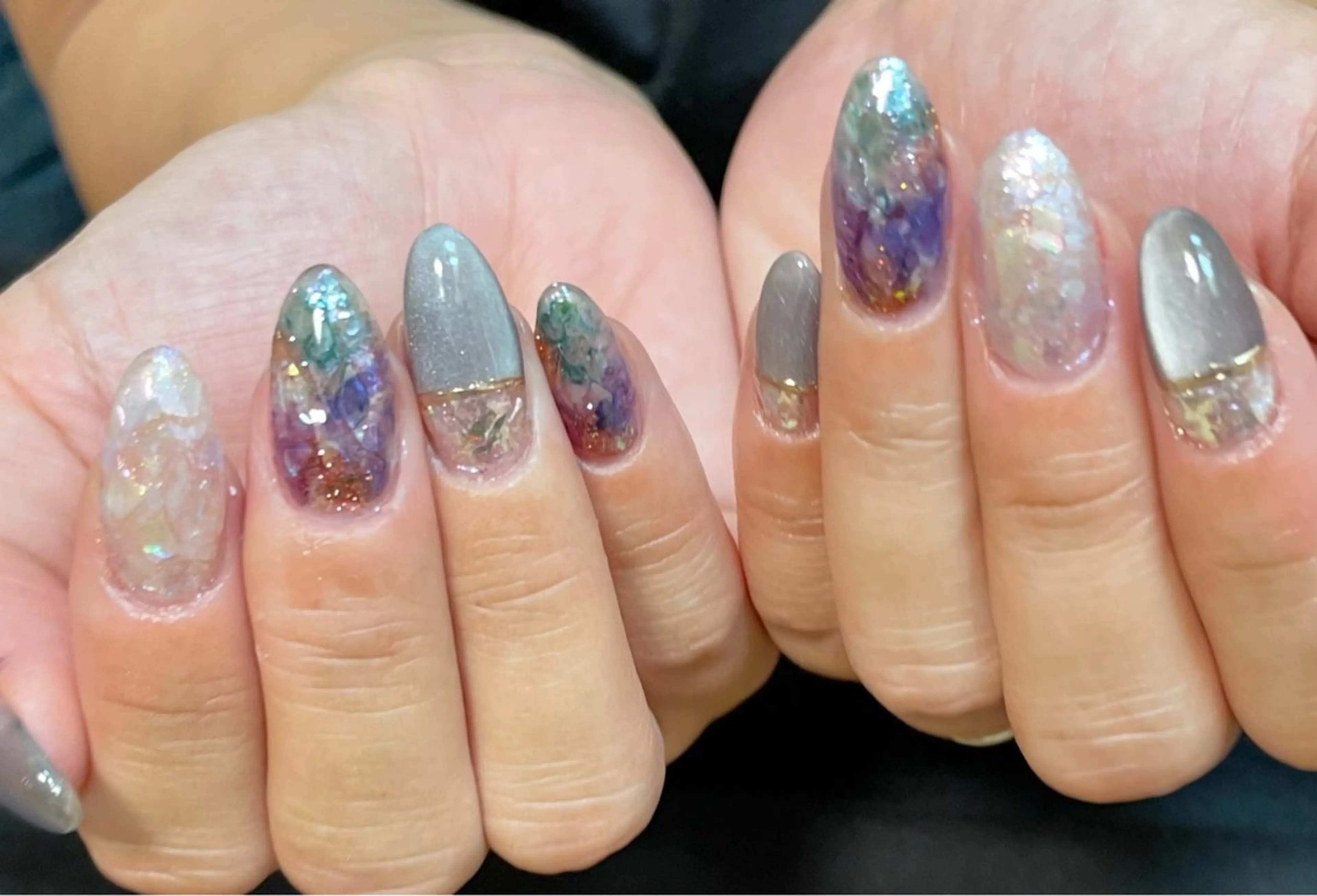 ネイル ハンドネイル nail salon HIRUKANAのネイルデザイン