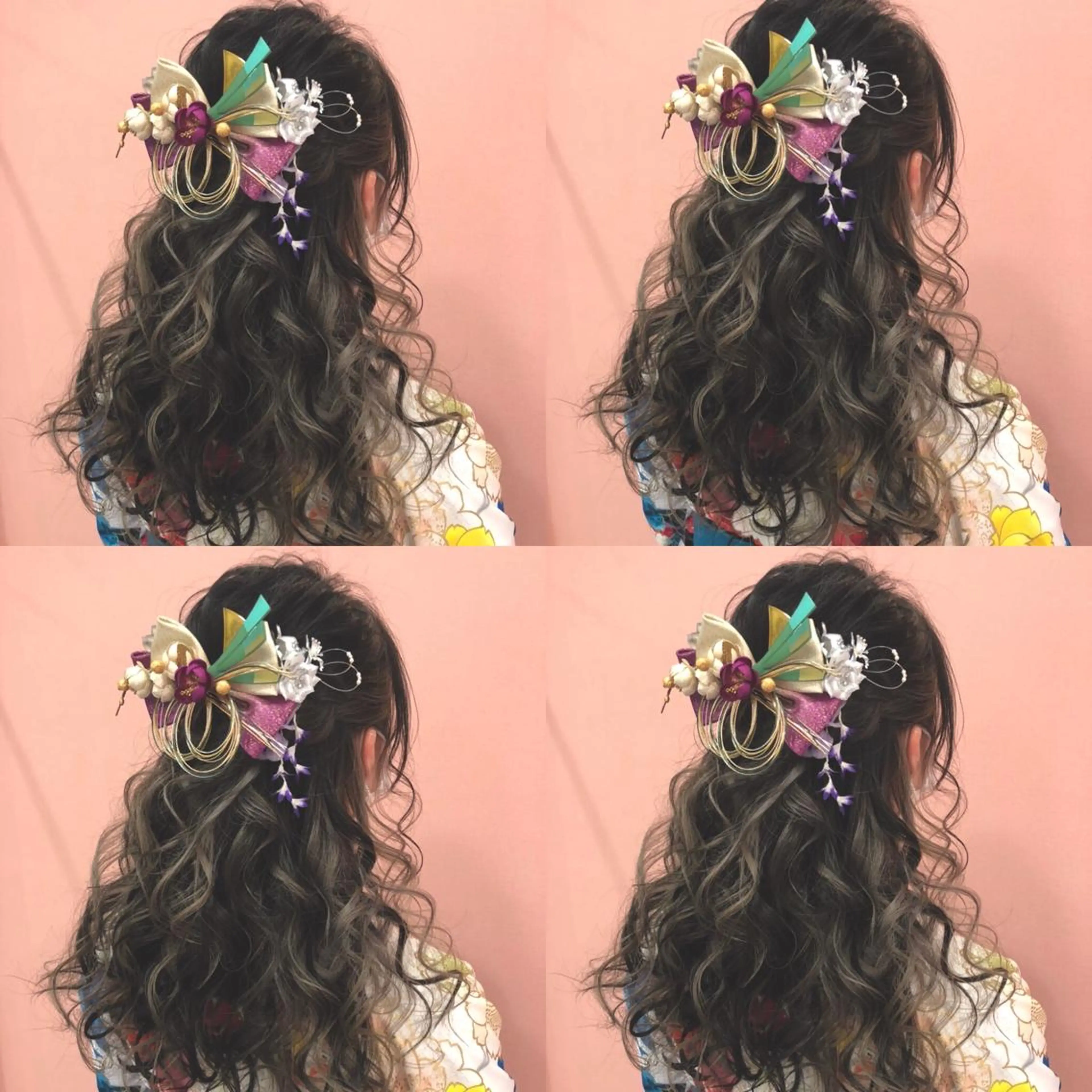 ロング ヘアアレンジ ハーフアップ 🌷MAYU 🌷のヘアスタイル