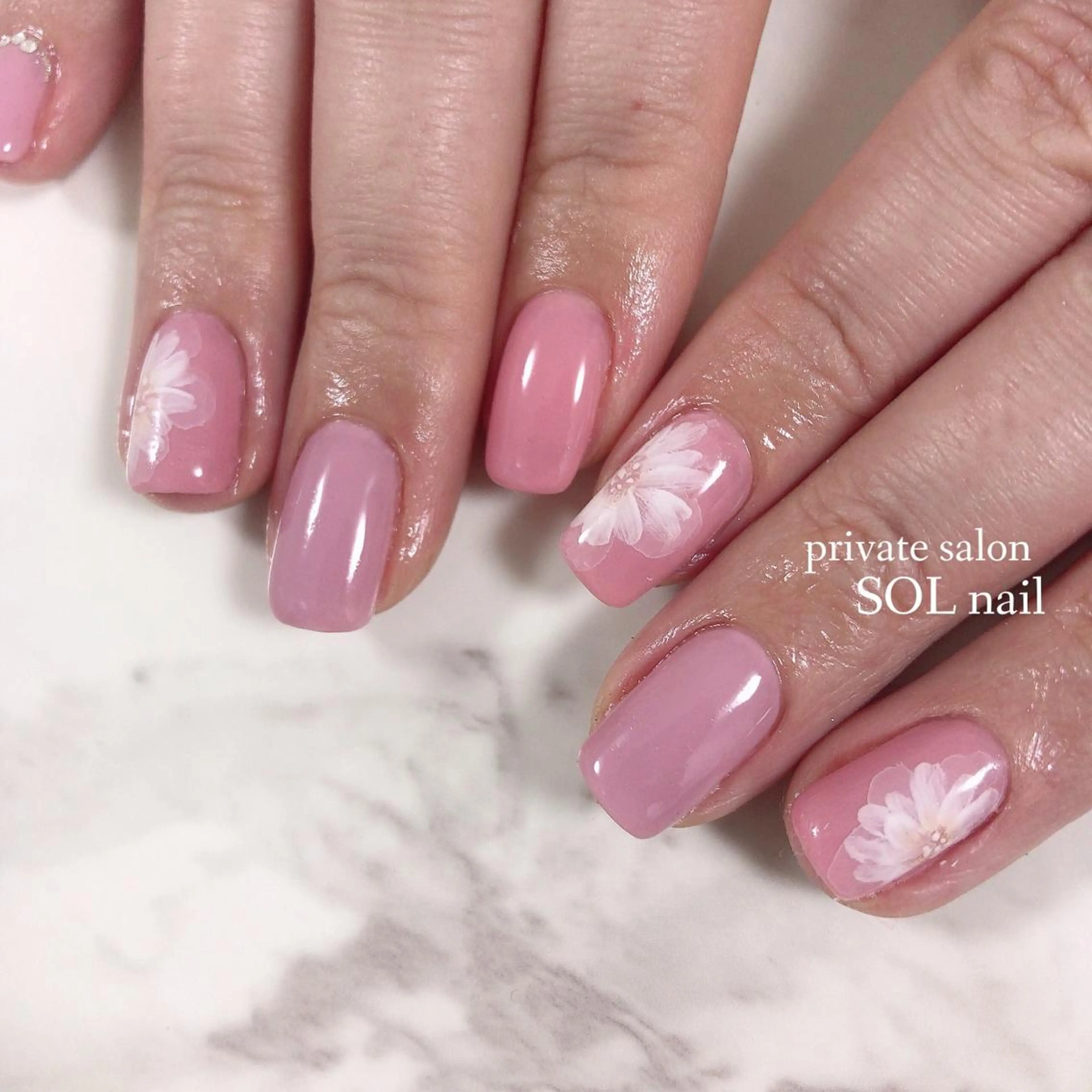 ネイル ハンドネイル SOL NAILのネイルデザイン
