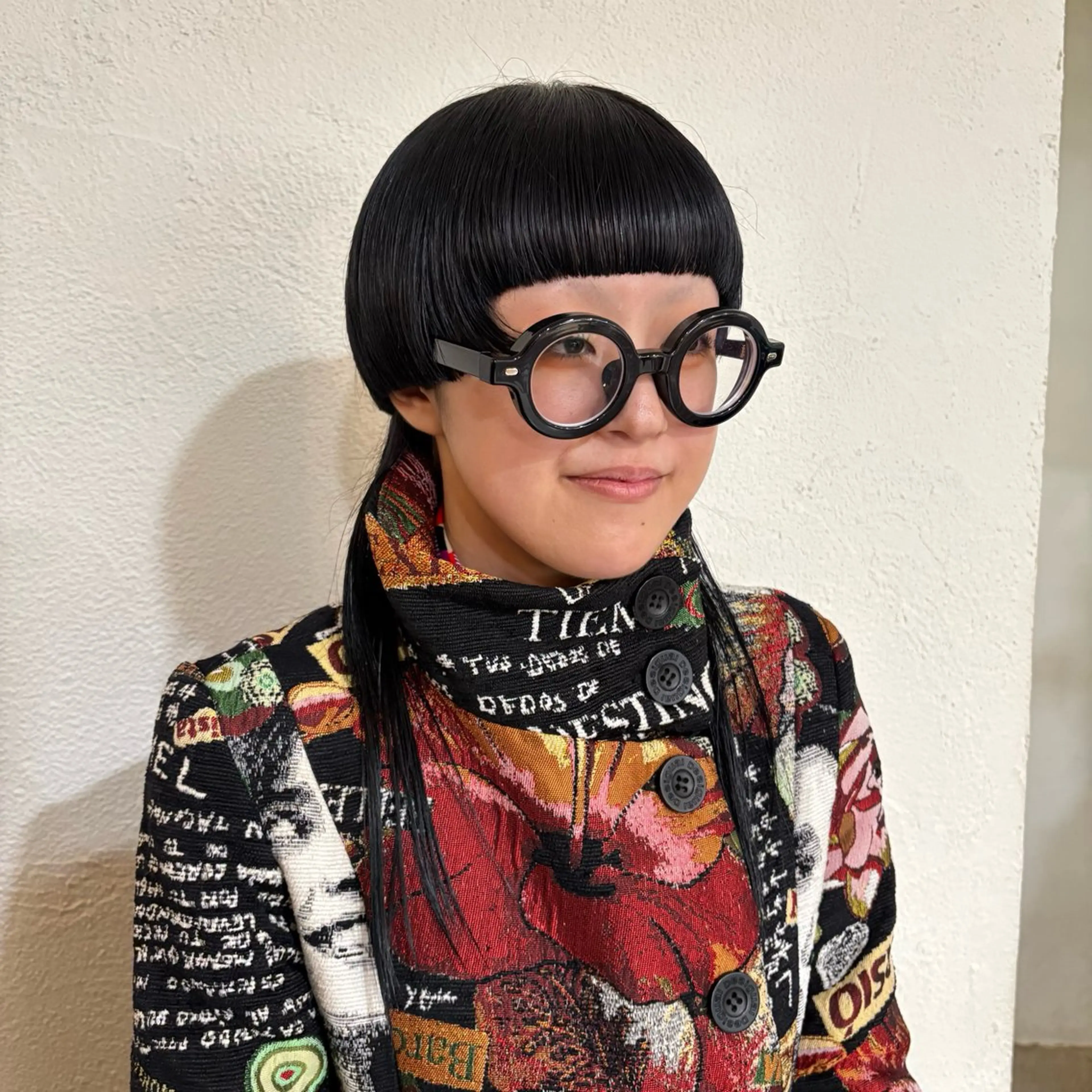 ミディアム カラー パ ルのヘアスタイル