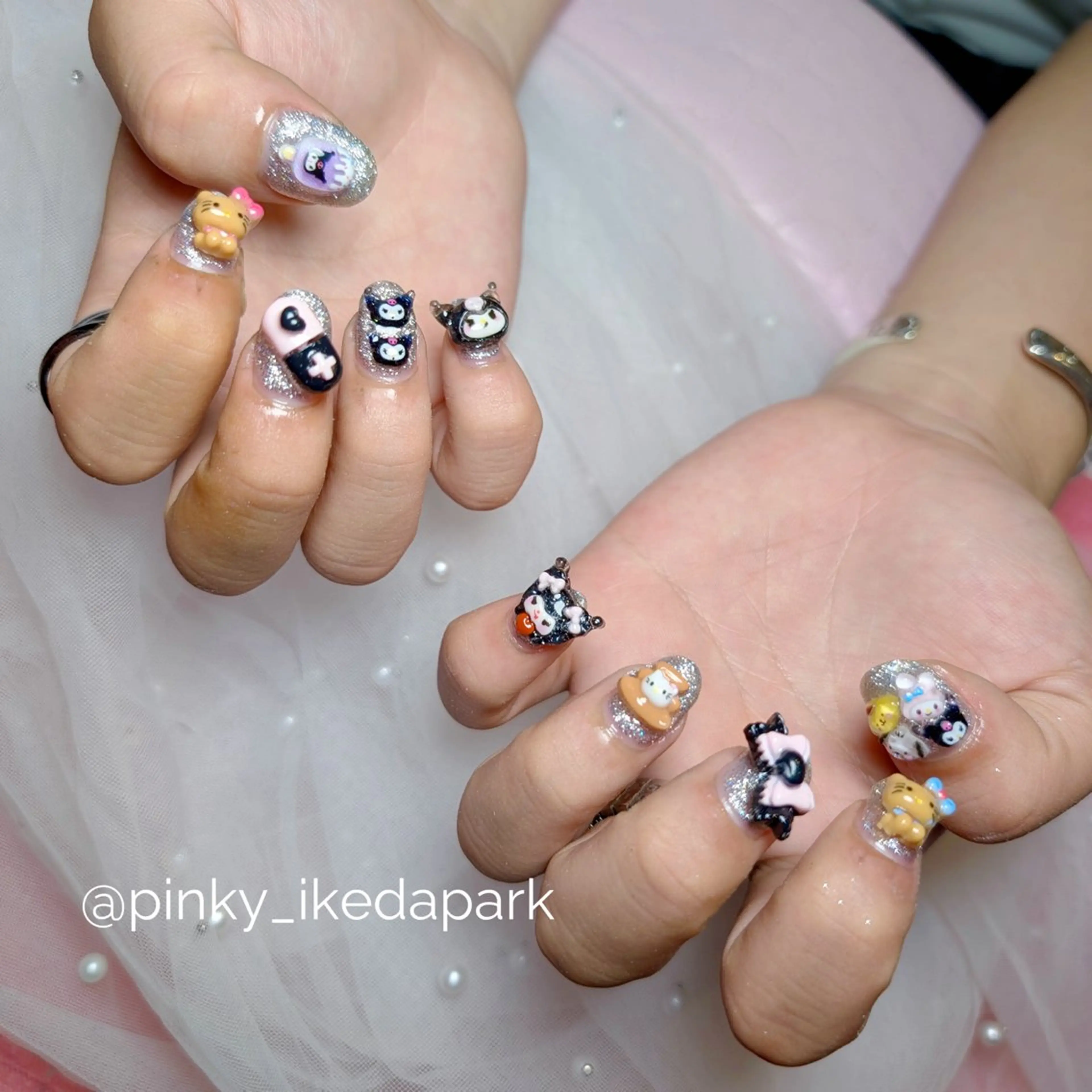 ネイル ハンドネイル ピンキー 池田公園店のネイルデザイン