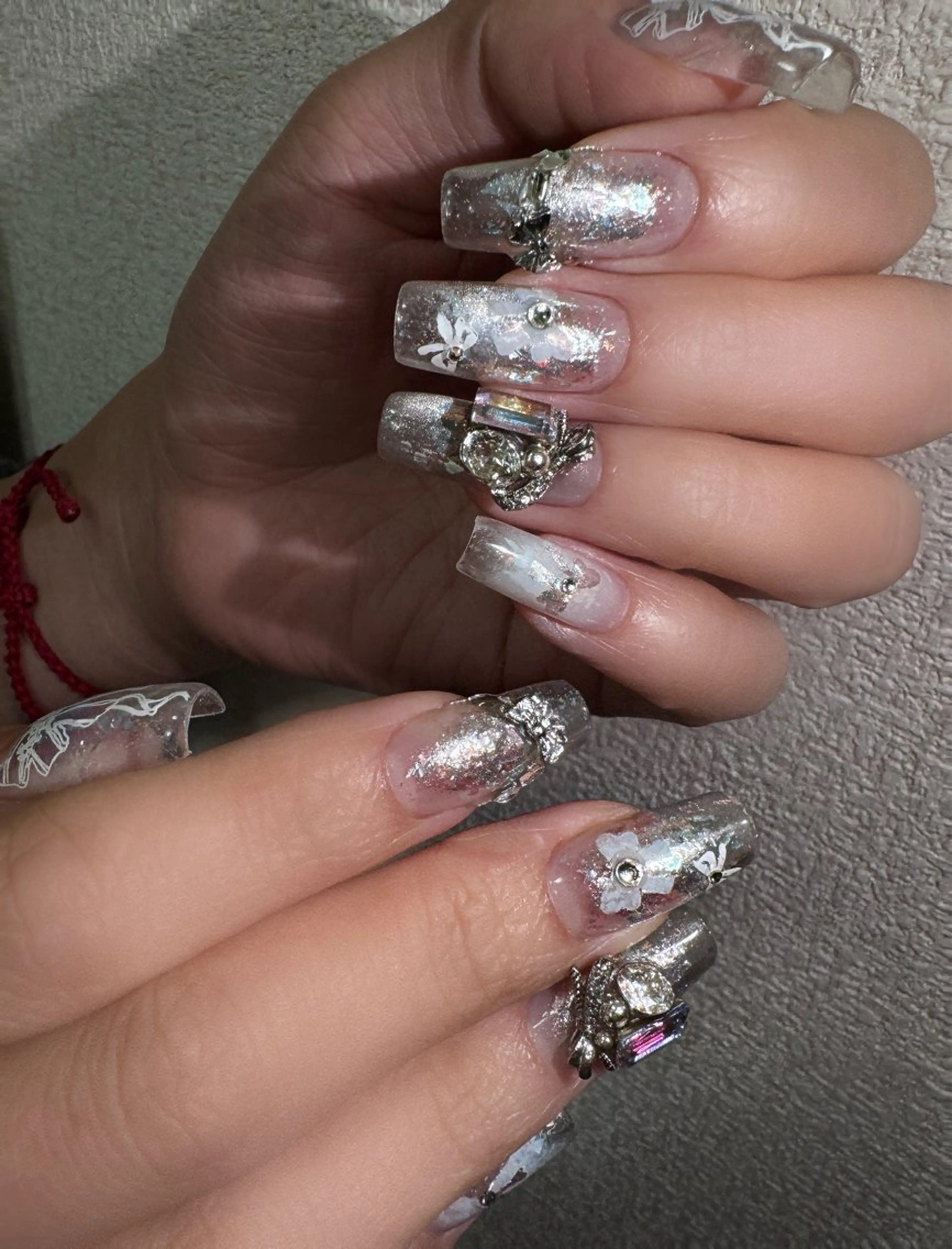 ネイル コネコネイルサロン モデル用のネイルデザイン