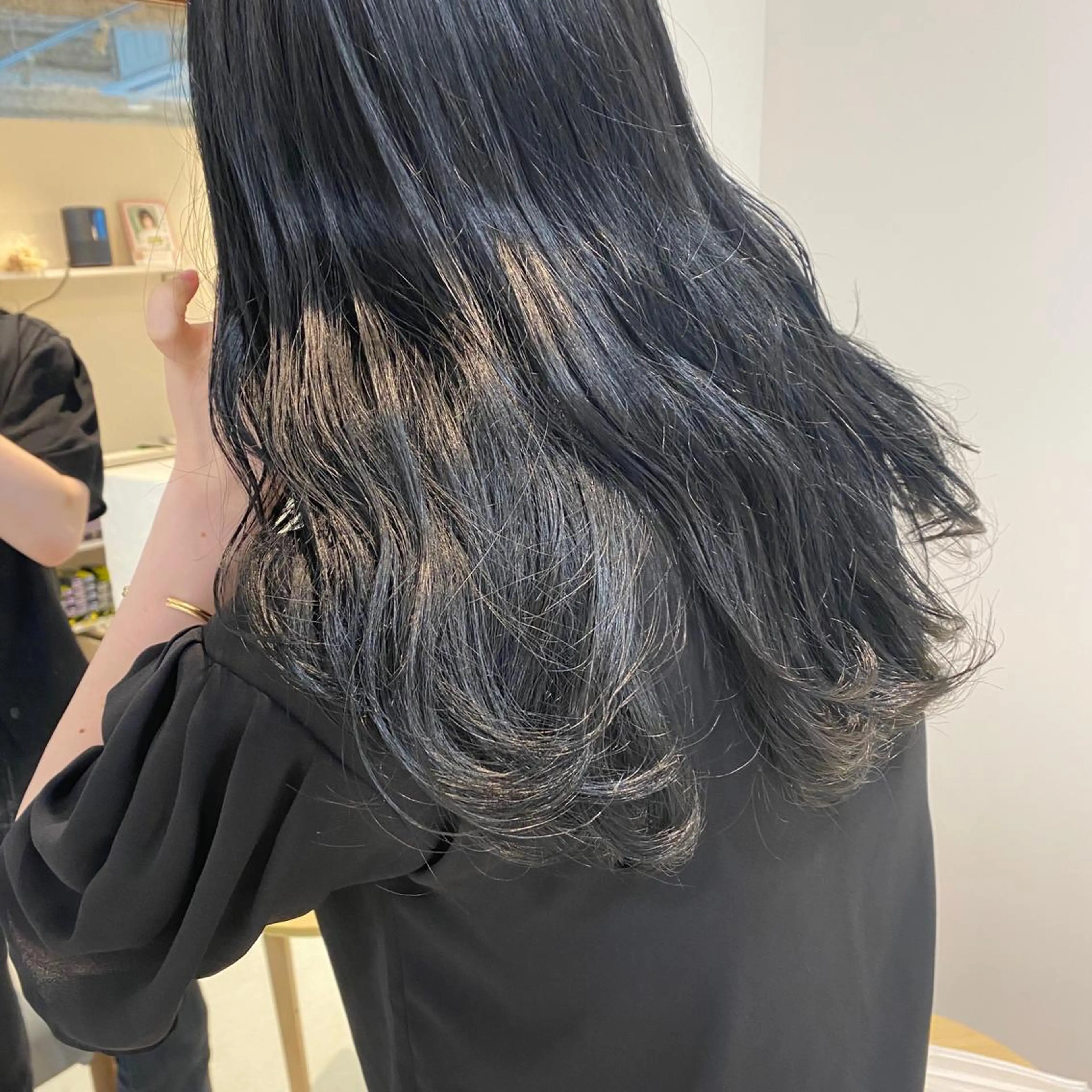 ロング カラー パーマ 当日予約大歓迎💗 依田瑞希のヘアスタイル