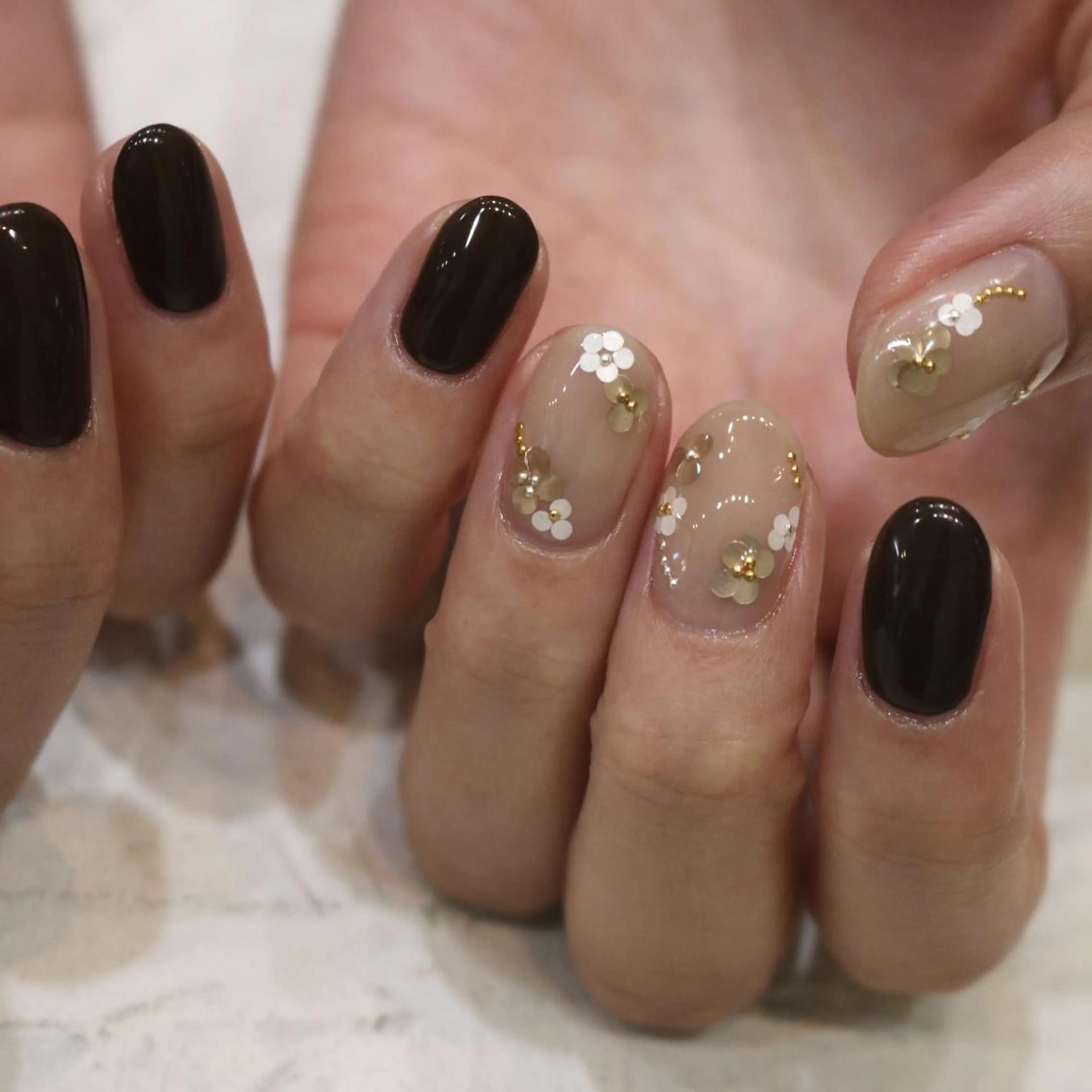 ミディアム 大阪/堀江ニュアンス KANONのネイルデザイン