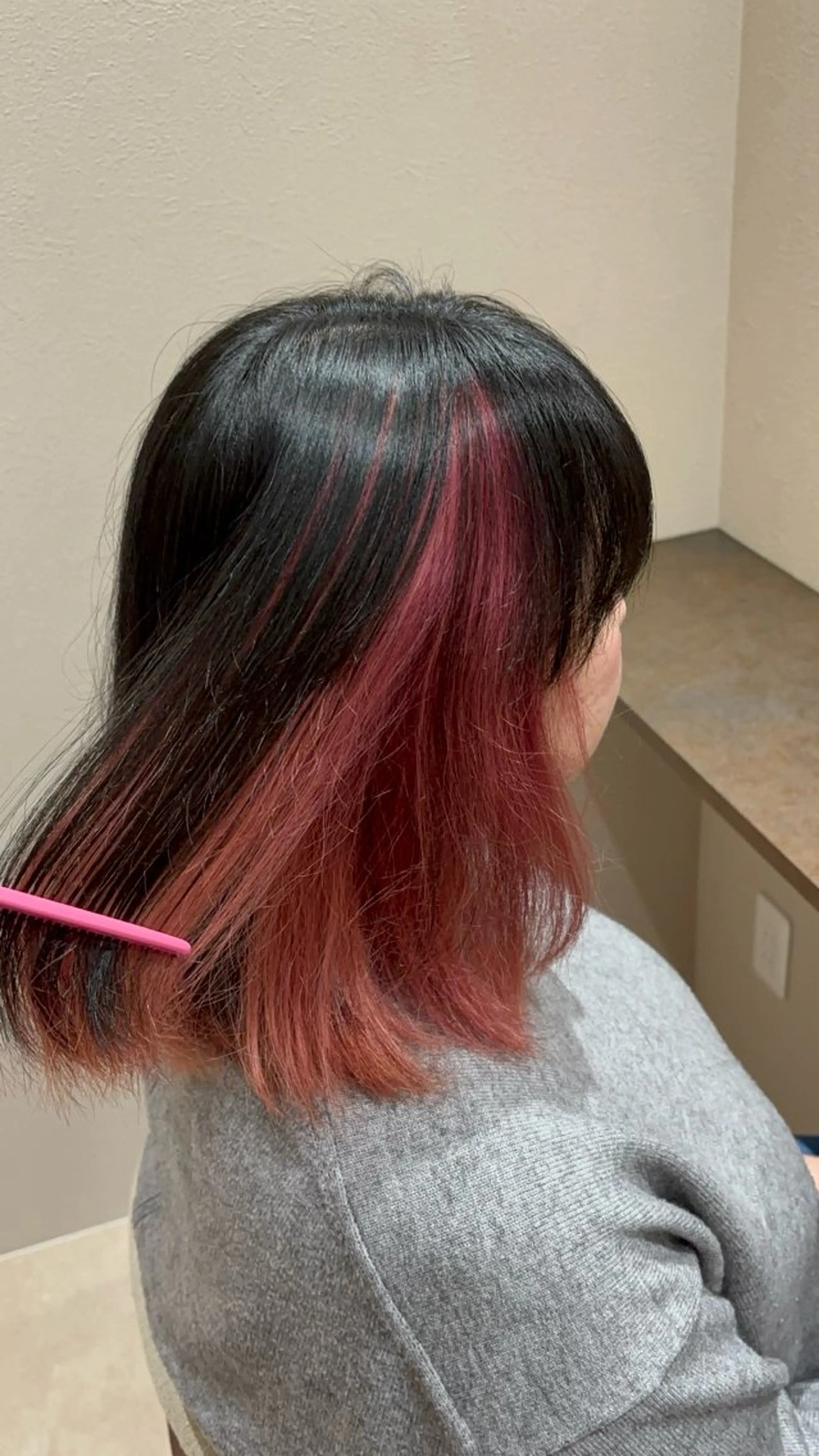 ミディアム 藤井 隼のヘアスタイル