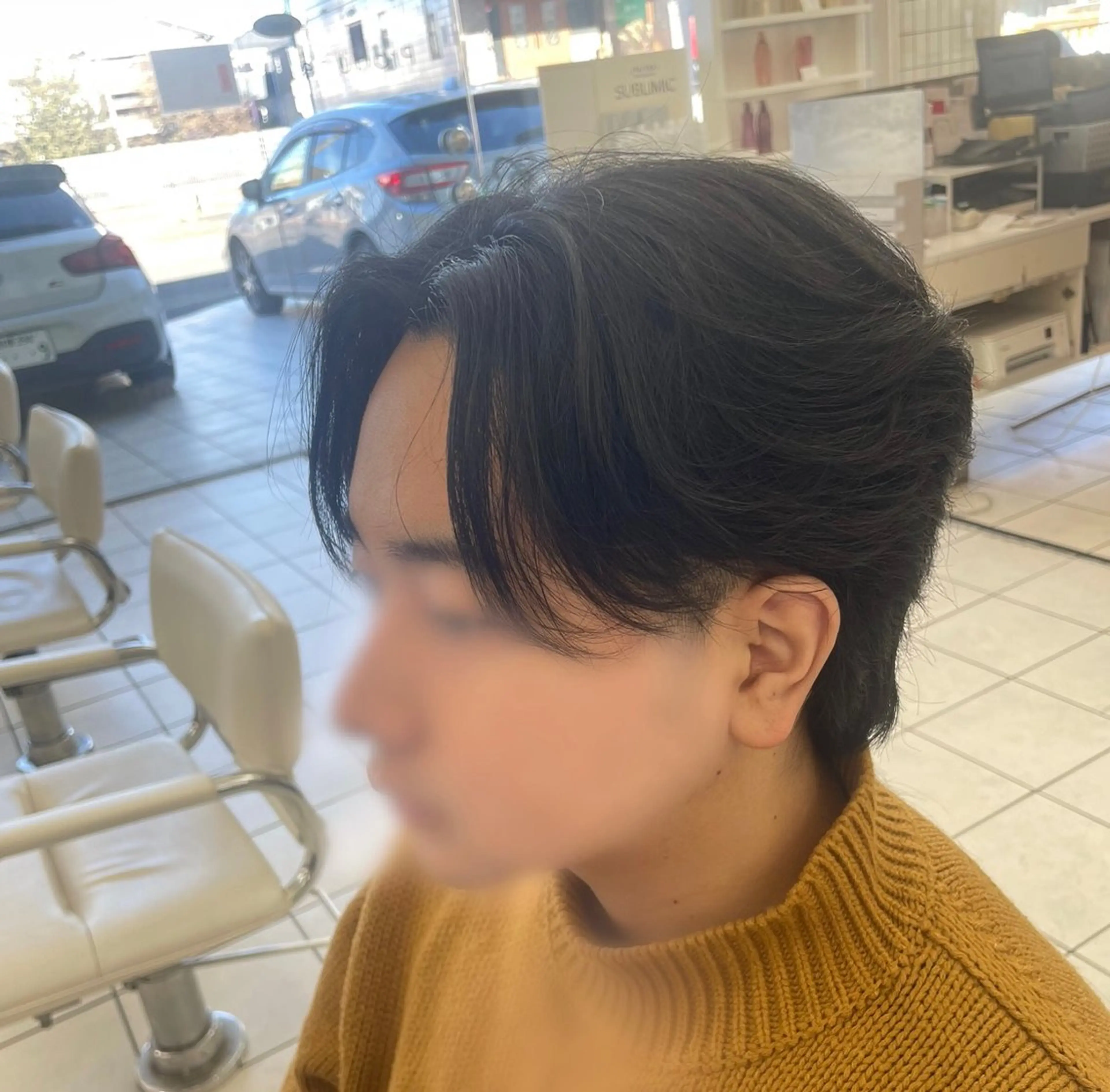 メンズ 成瀬スパイラル パーマ清水大隼のヘアスタイル