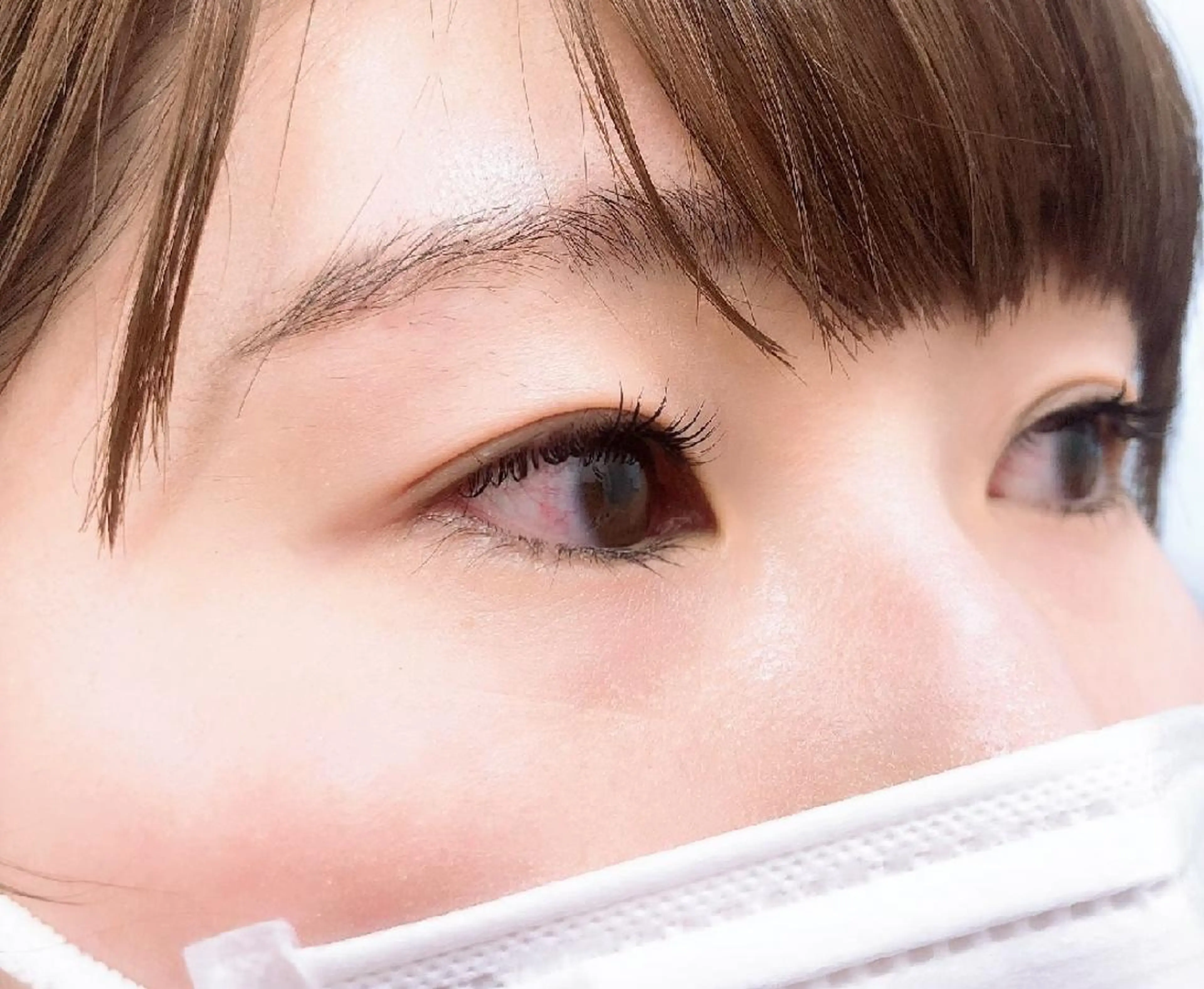 マツエク・マツパ 付け放題 フラットラッシュ ナチュラル まつげパーマ 下まつげエクステ マツパ 吉岡 ゆうなのマツエク・マツパデザイン