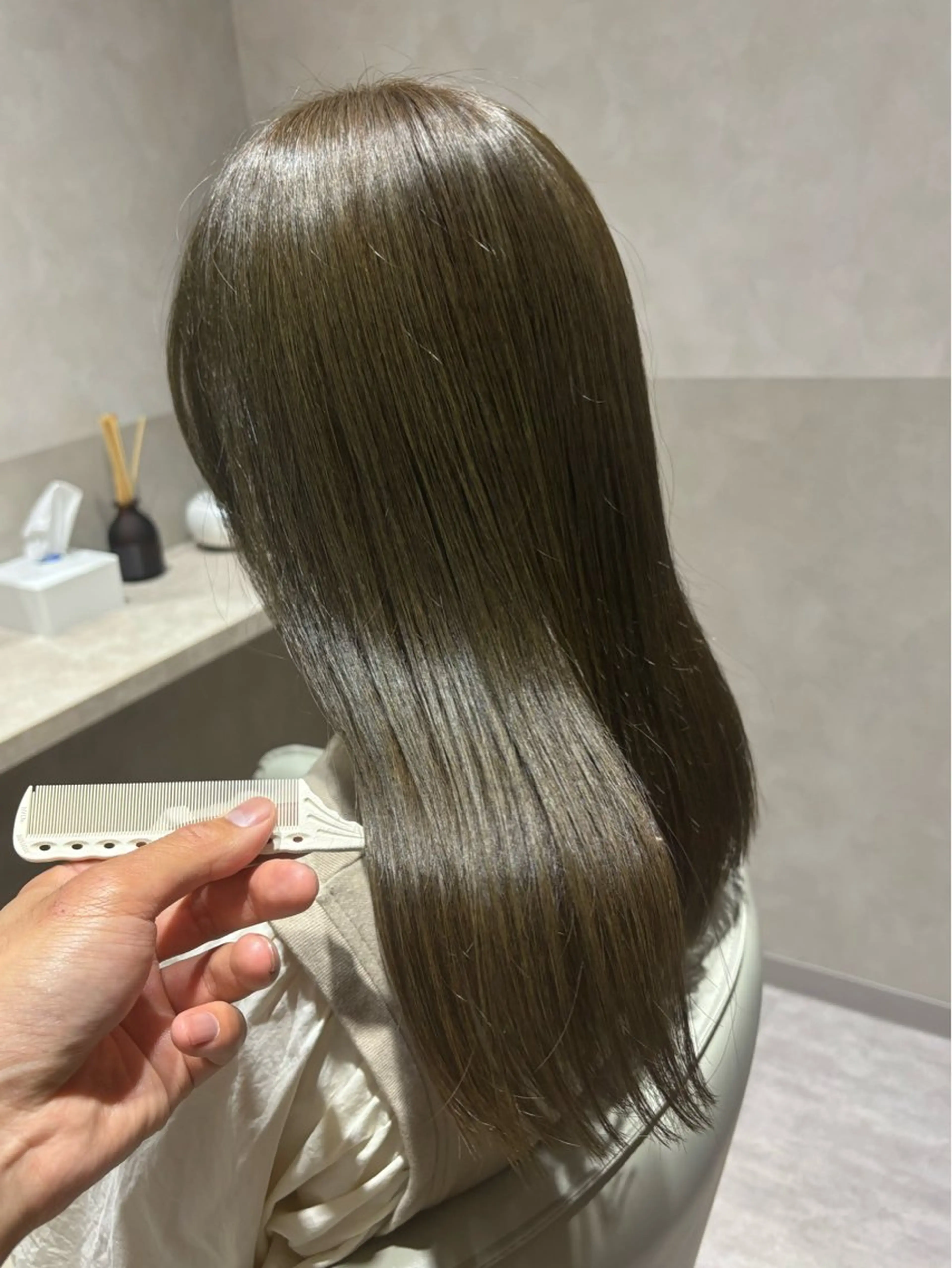 ミディアム カラー 川崎のカラー職人🥣 kentaのヘアスタイル
