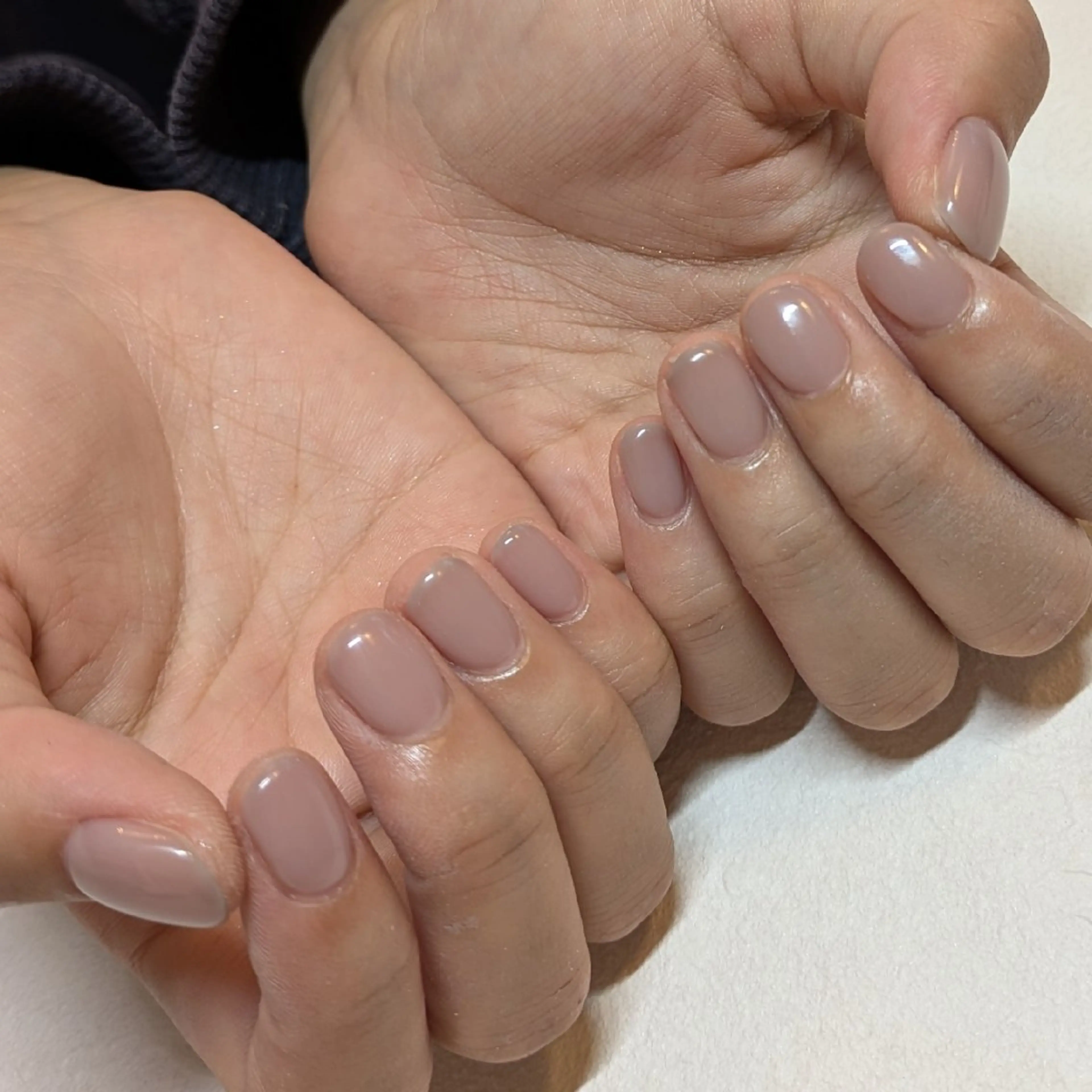 ネイル ワンカラーネイル ジェヌインネイル 河内のネイルデザイン