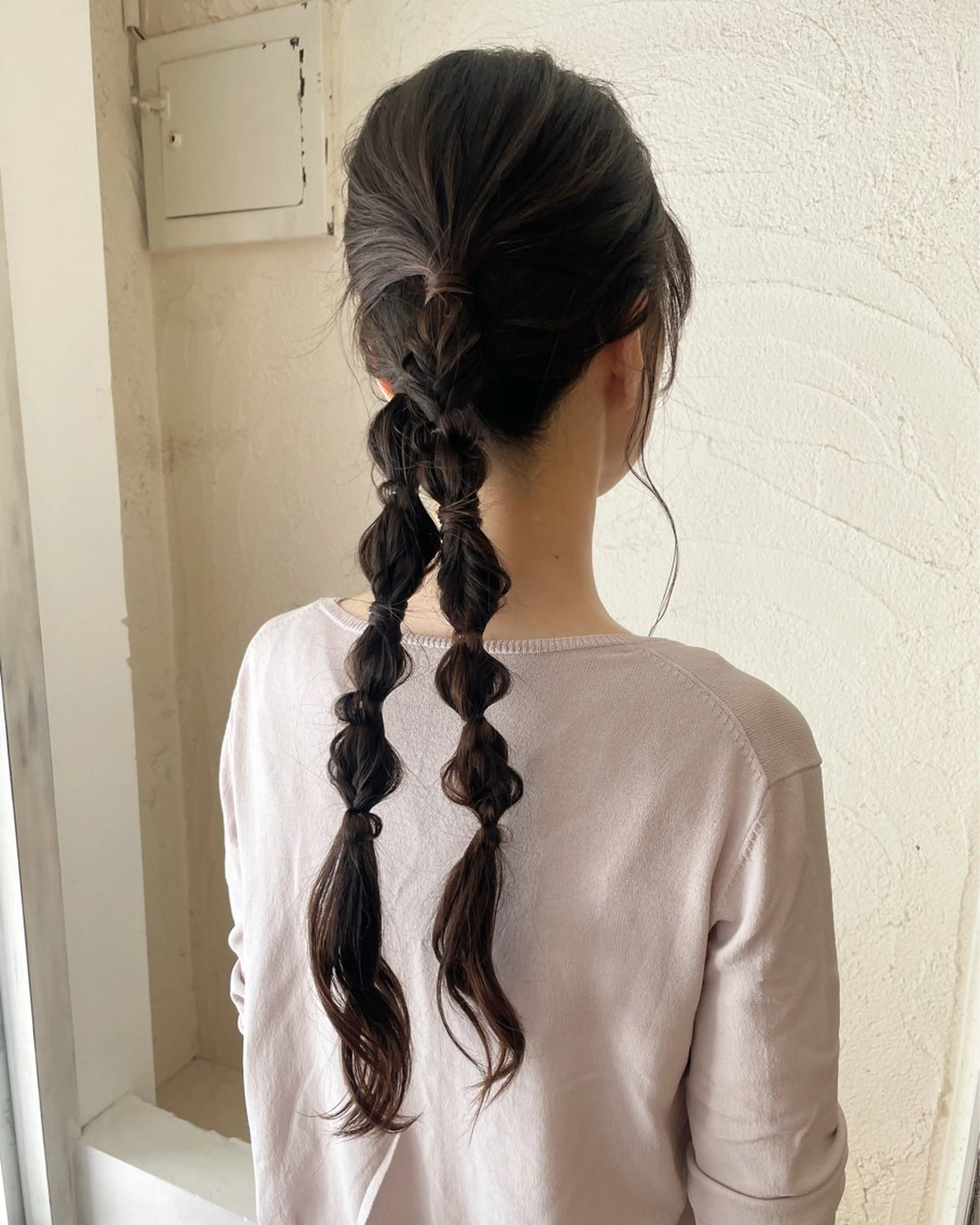 ロング ヘアアレンジ 🙃 透明感カラー/ボブのヘアスタイル