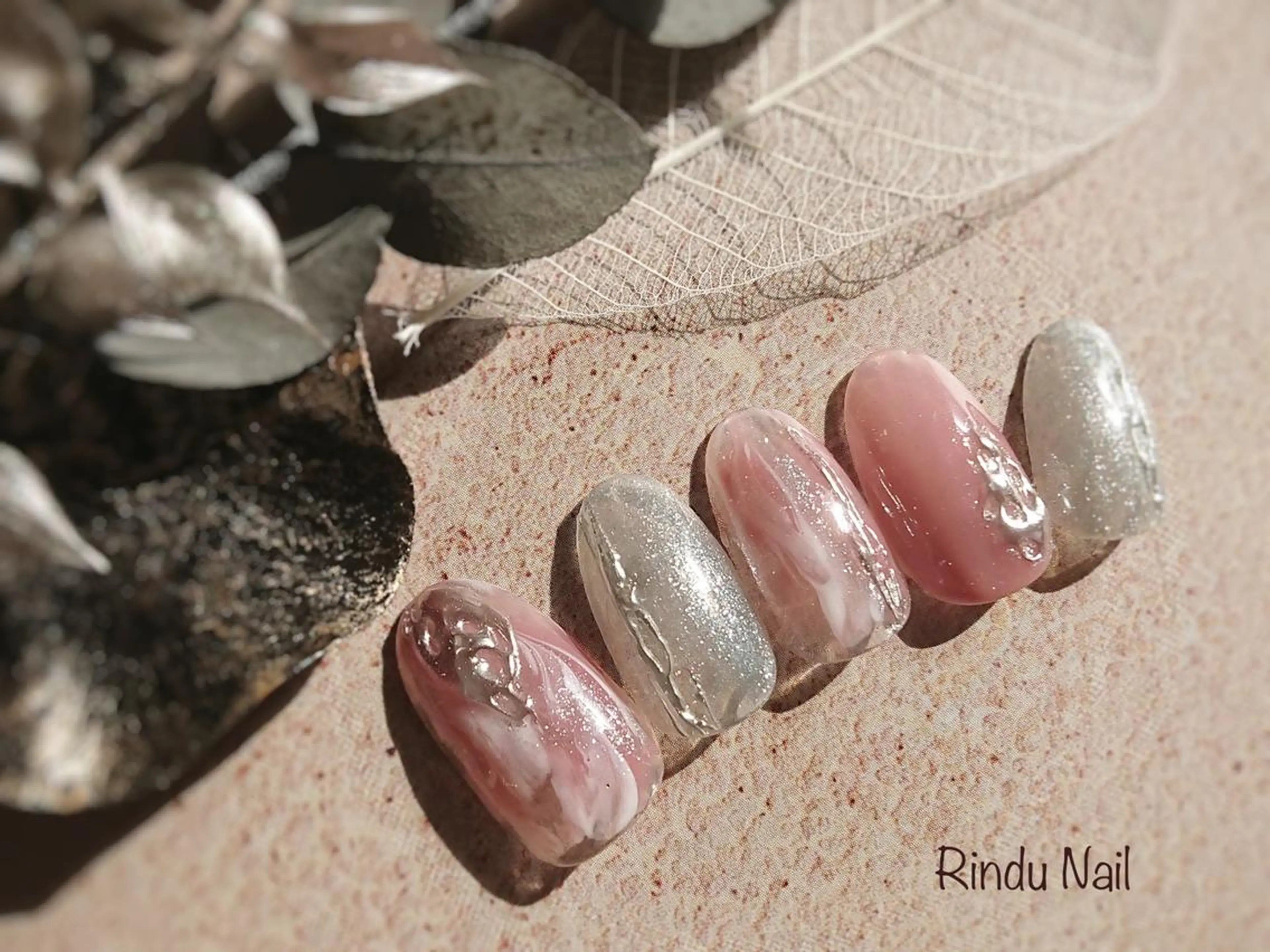 ネイル ニュアンスネイル Rindu Nail 上小田井ジュニアのネイルデザイン