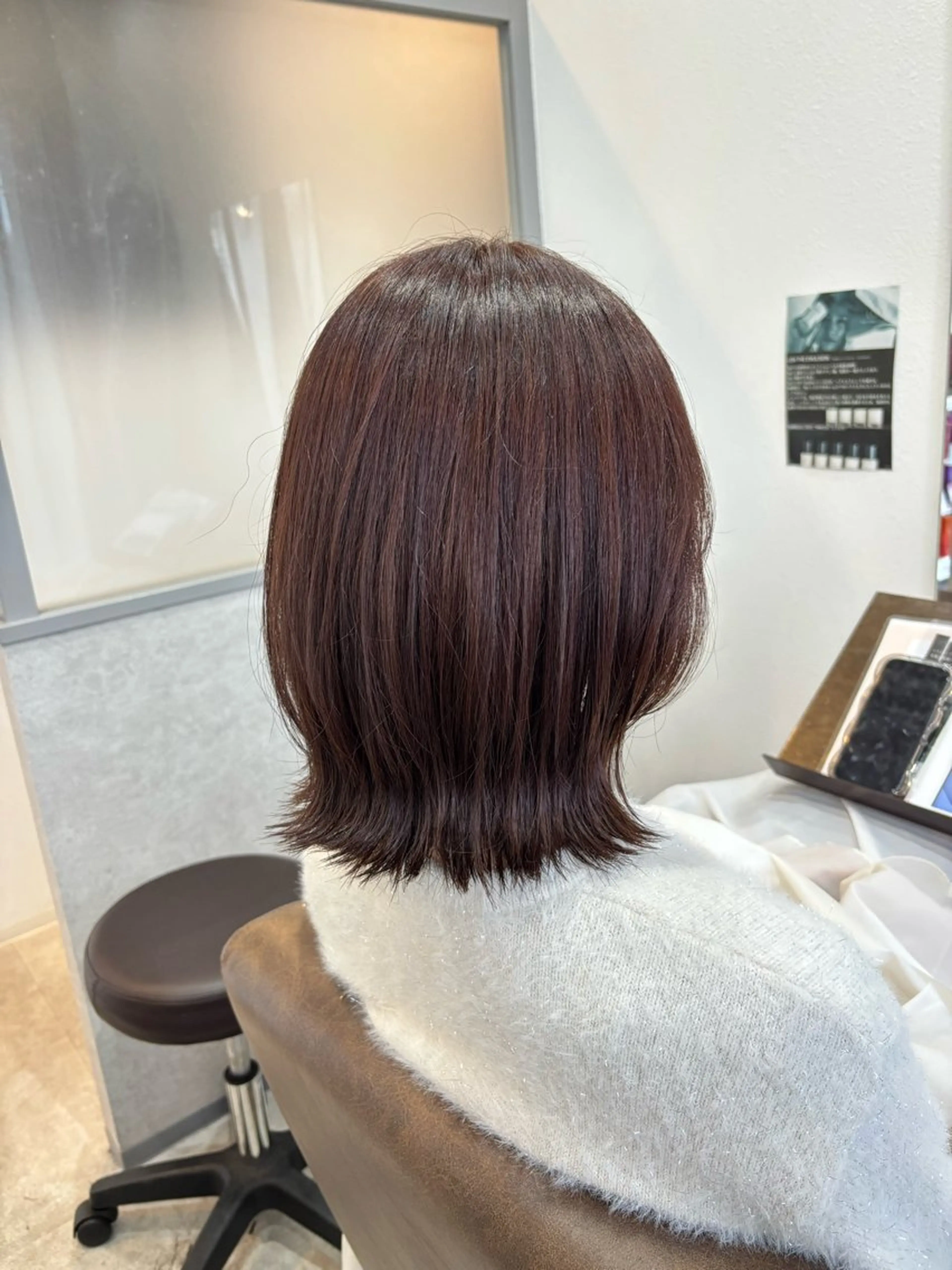 ミディアム カラー カット ヘアカラー トリートメント 🫧MITO カイレアサロン🫧のヘアスタイル