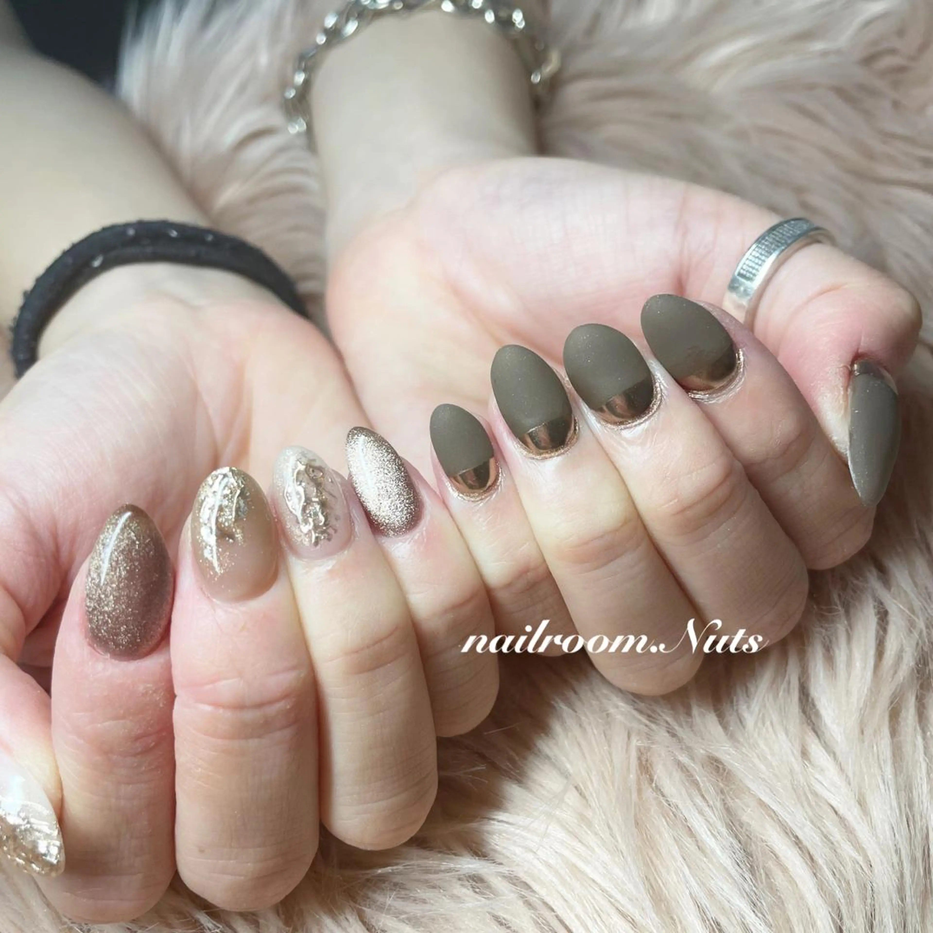 ネイル ハンドネイル nailsalon Nutsのネイルデザイン