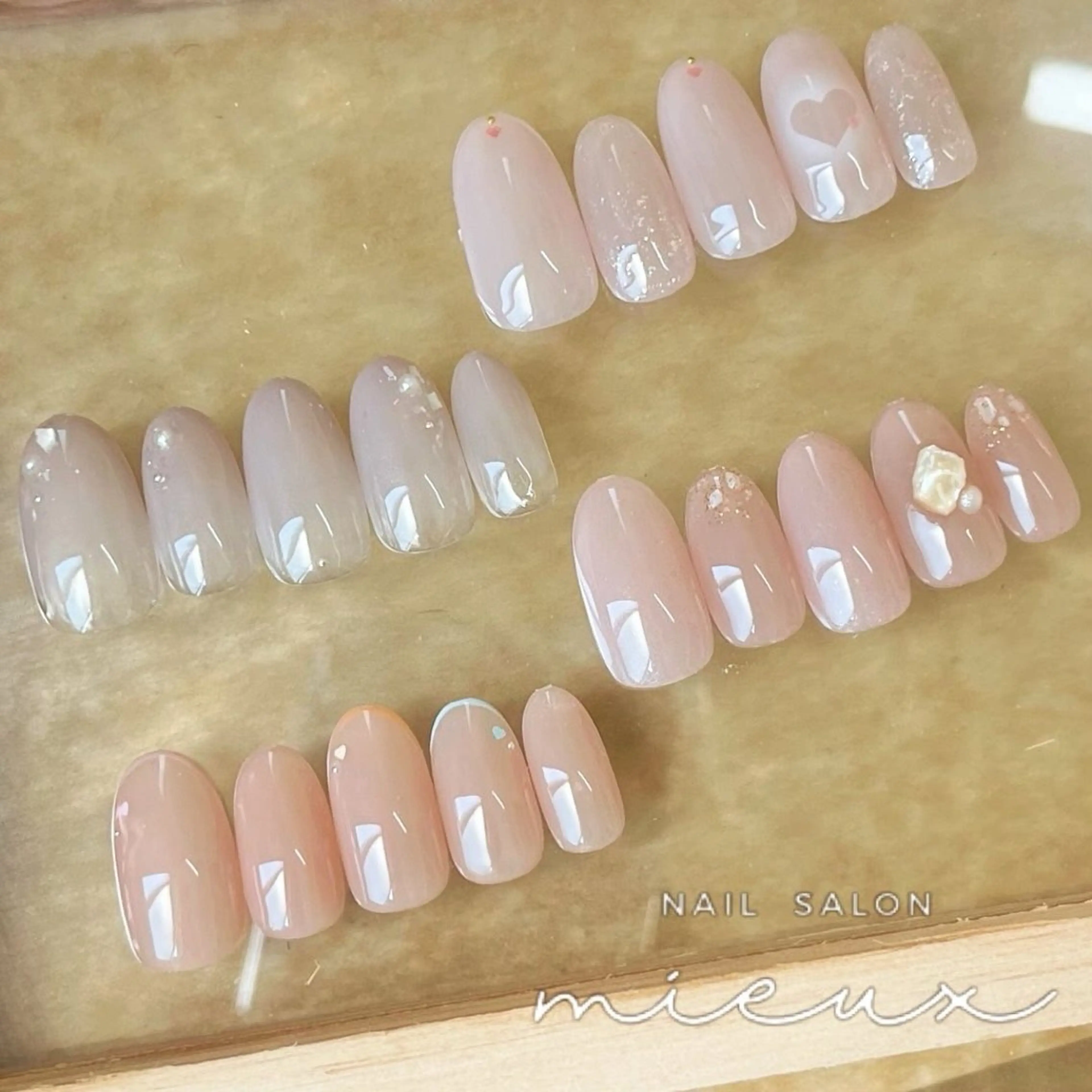 ネイル ハンドネイル nailsalon mieuxのネイルデザイン