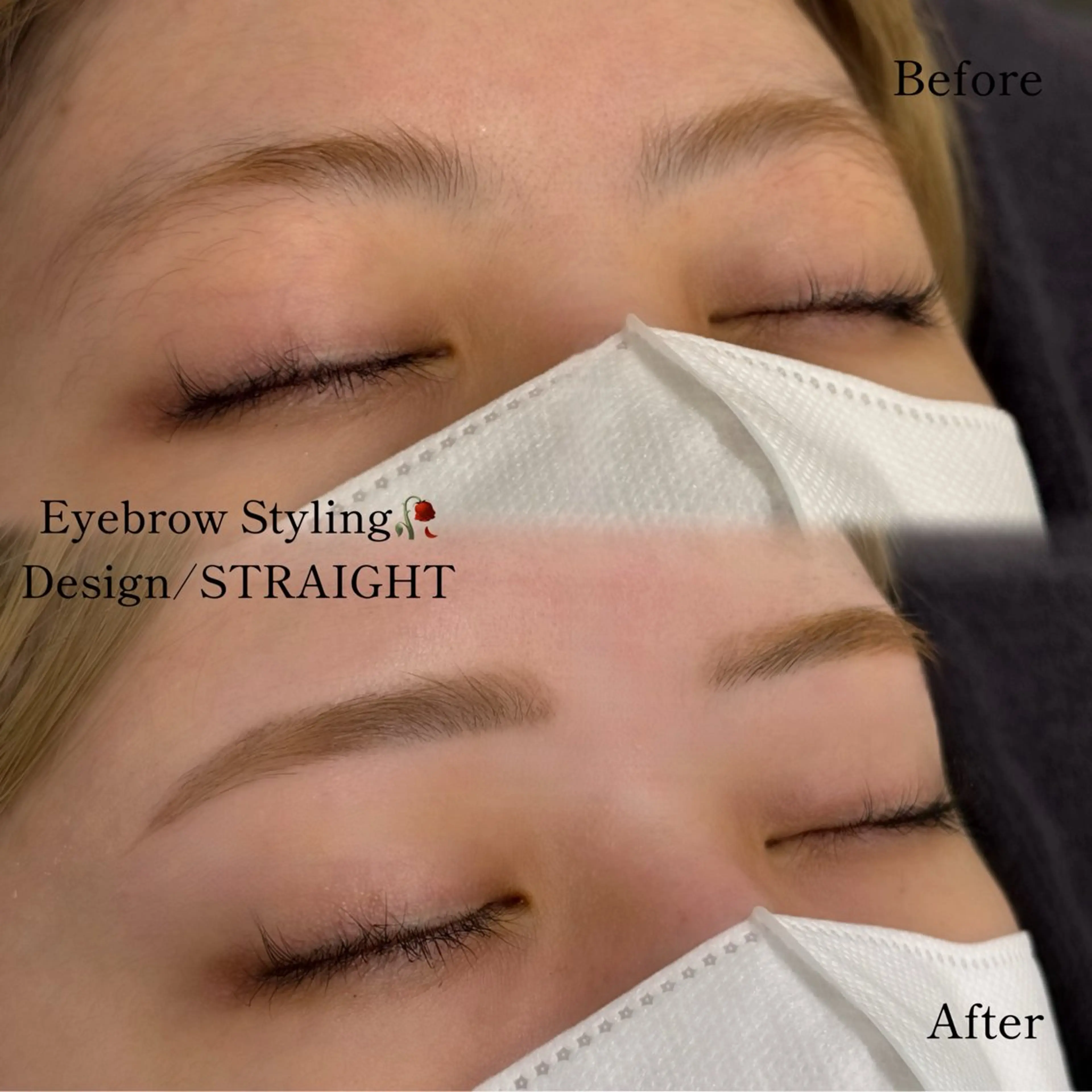 メンズ アイブロウ H eyelash Yuna⟡.·の眉毛・アイブロウイメージ