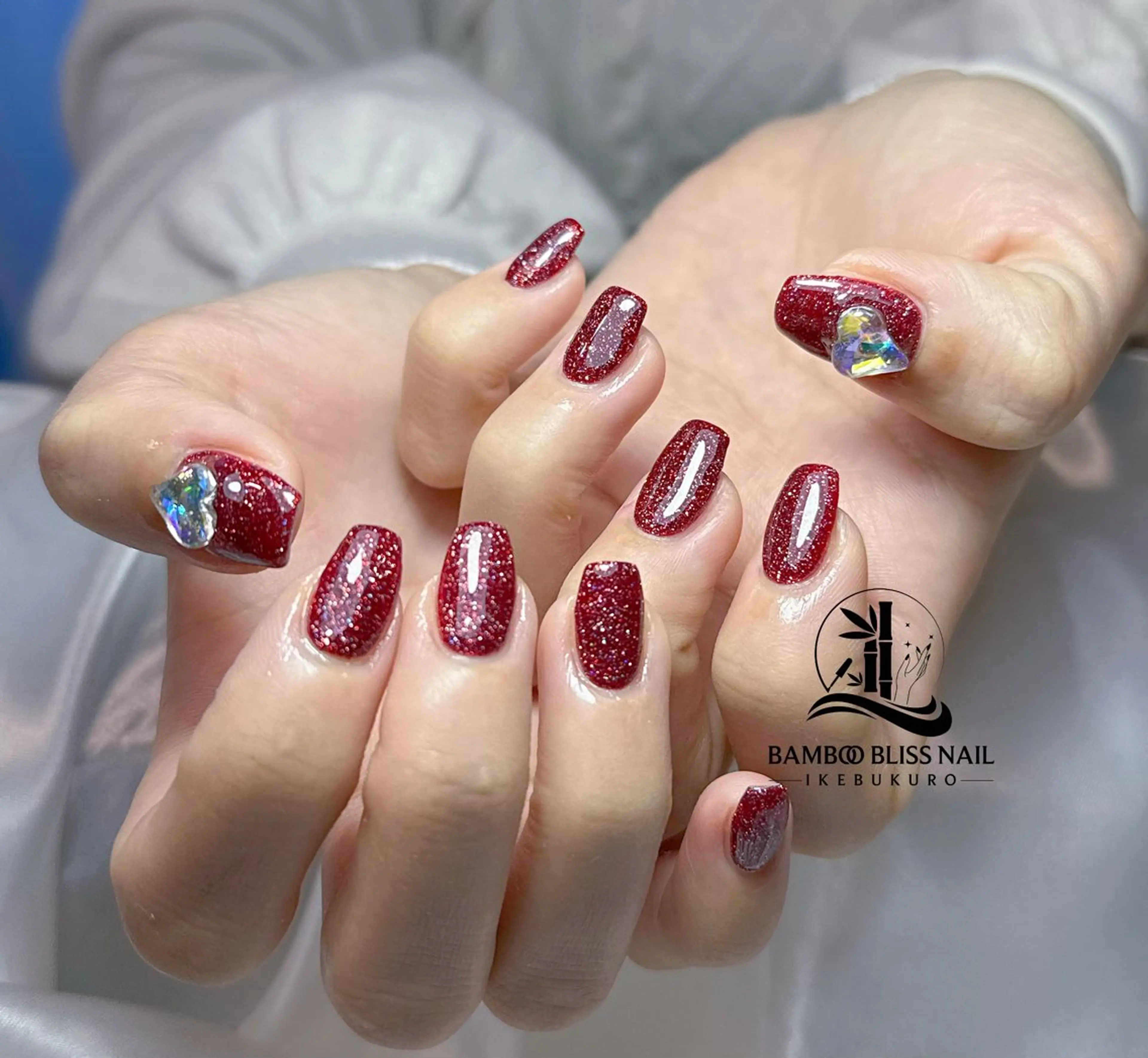 ネイル シンプルネイル BAMBOO BLISS 西店のネイルデザイン