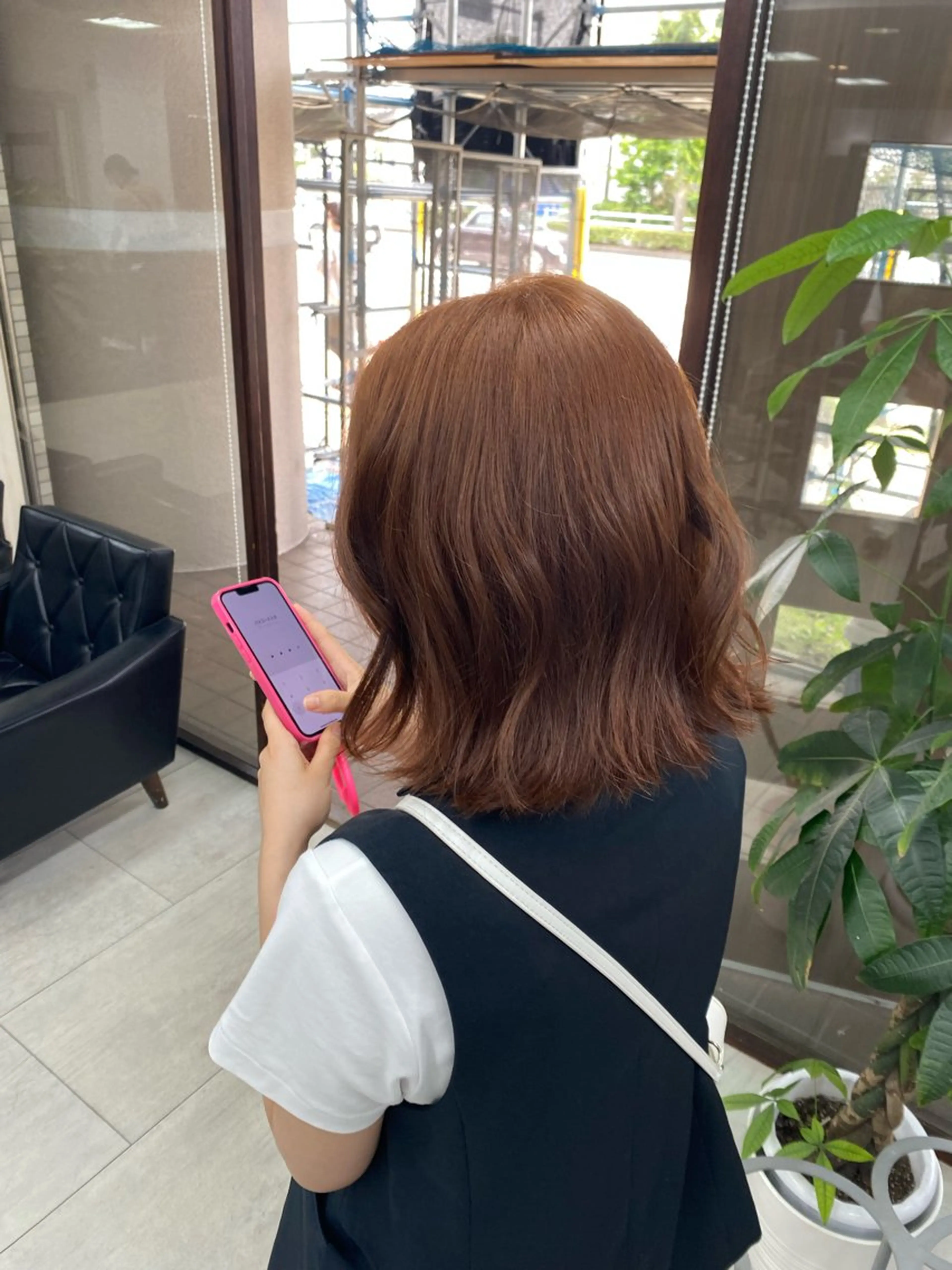 ミディアム ヘアカラー 月野涼風 /レイヤーカットのその他イメージ